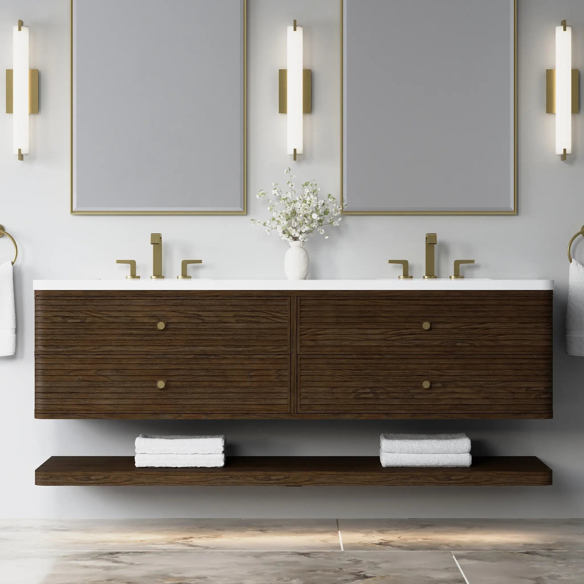 72 Allamari Double Vanity In Sable Standard White Zeus Silestone 8 Widespread 5
