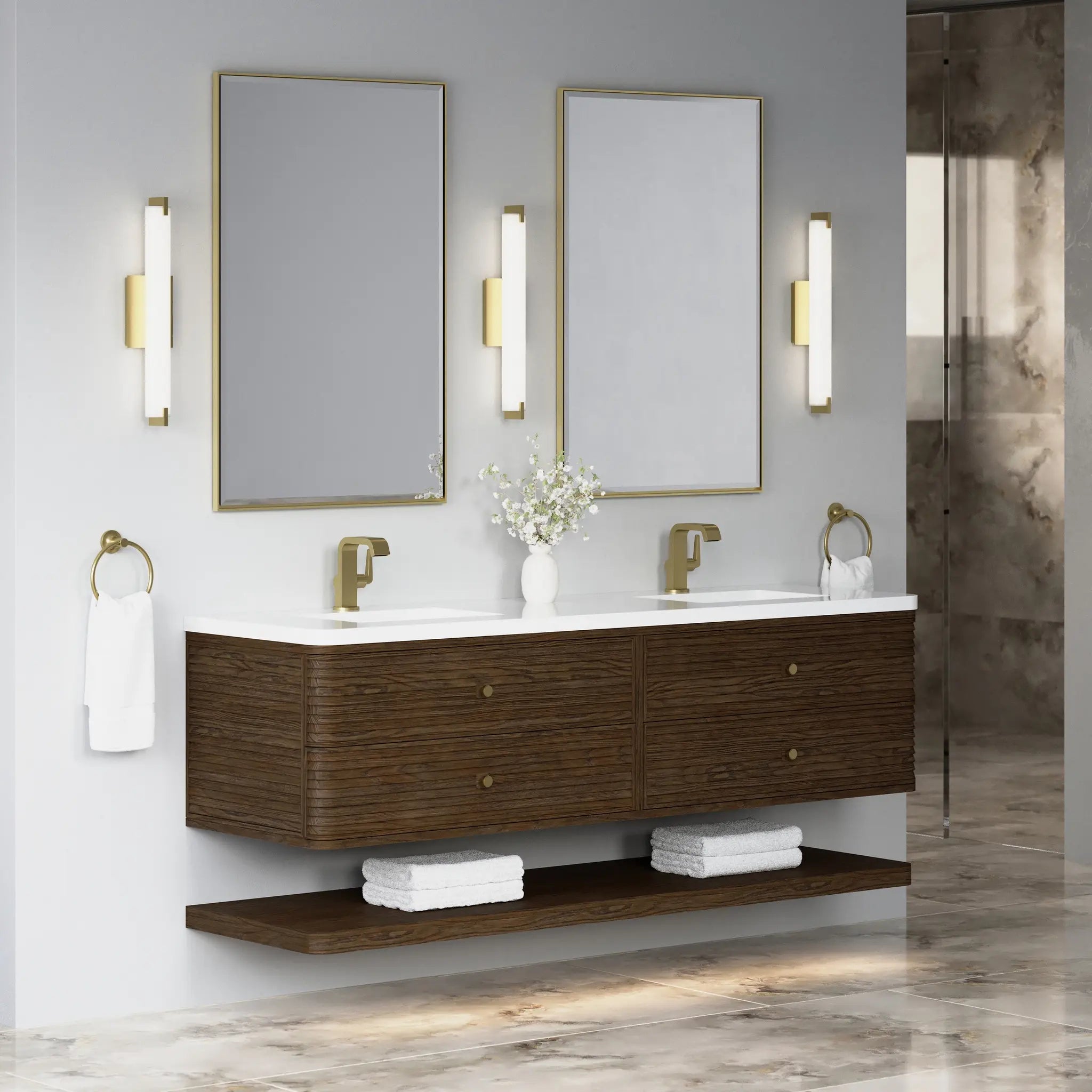 72 Allamari Double Vanity In Sable Standard White Zeus Silestone Single Hole 7