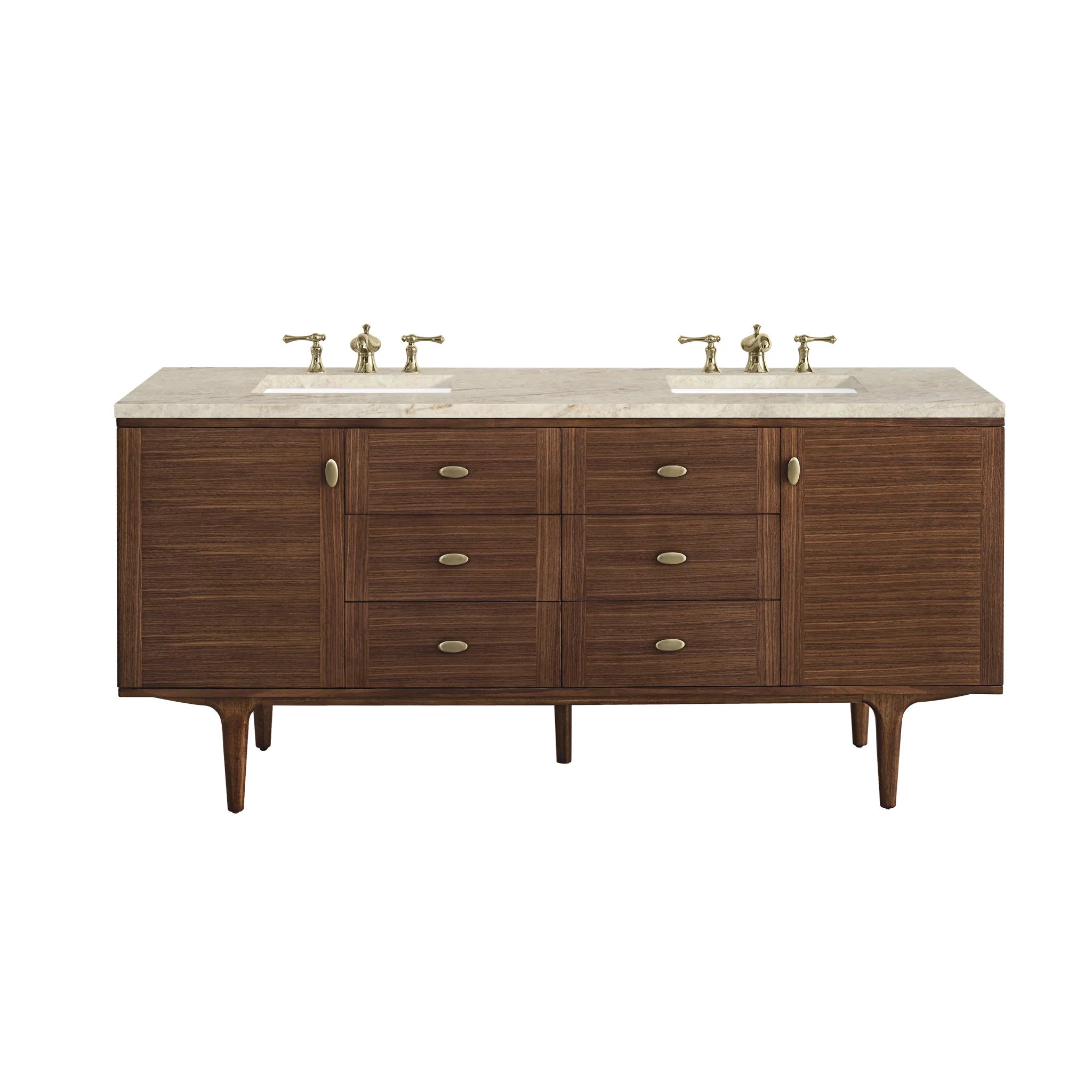 72-amberly-double-vanity-in-mid-century-walnut-by-james-martin-vanities-tajnar-eclos-zero-silica image 1