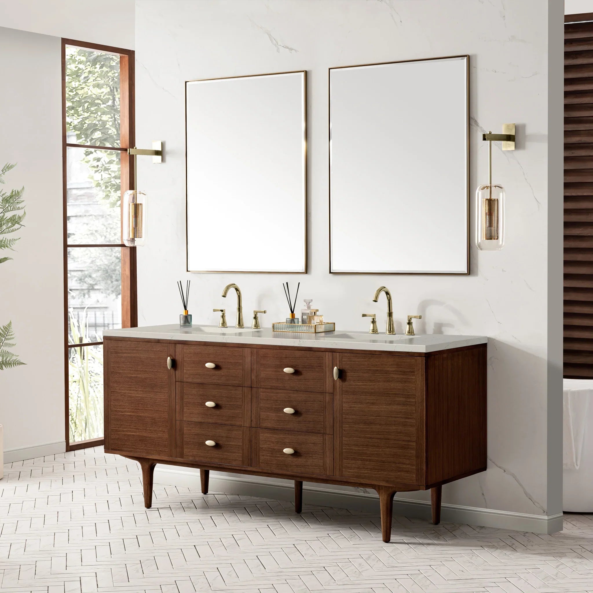 72-amberly-double-vanity-in-mid-century-walnut-w-freepower-wireless-charger-by-james-martin-vanities-siberian-silestone image 19
