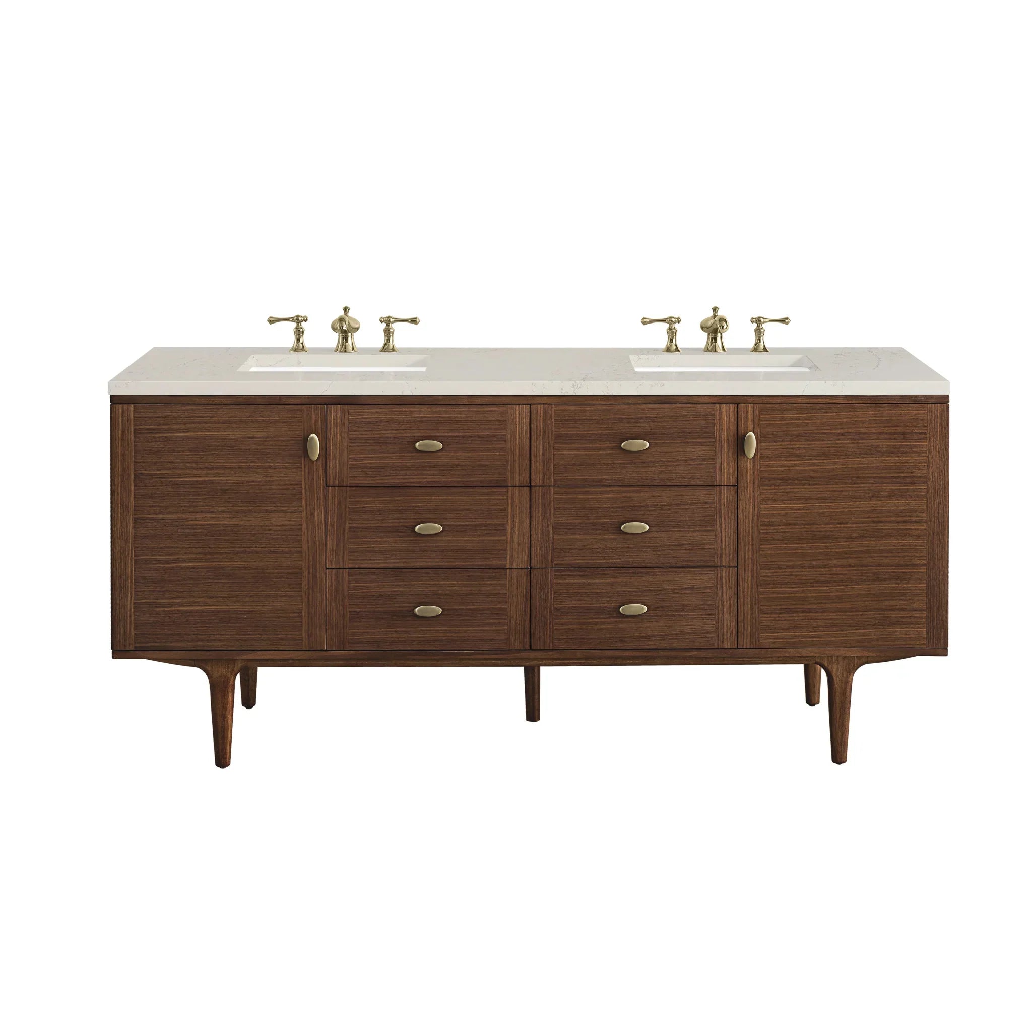 72-amberly-double-vanity-in-mid-century-walnut-w-freepower-wireless-charger-by-james-martin-vanities-siberian-silestone image 1