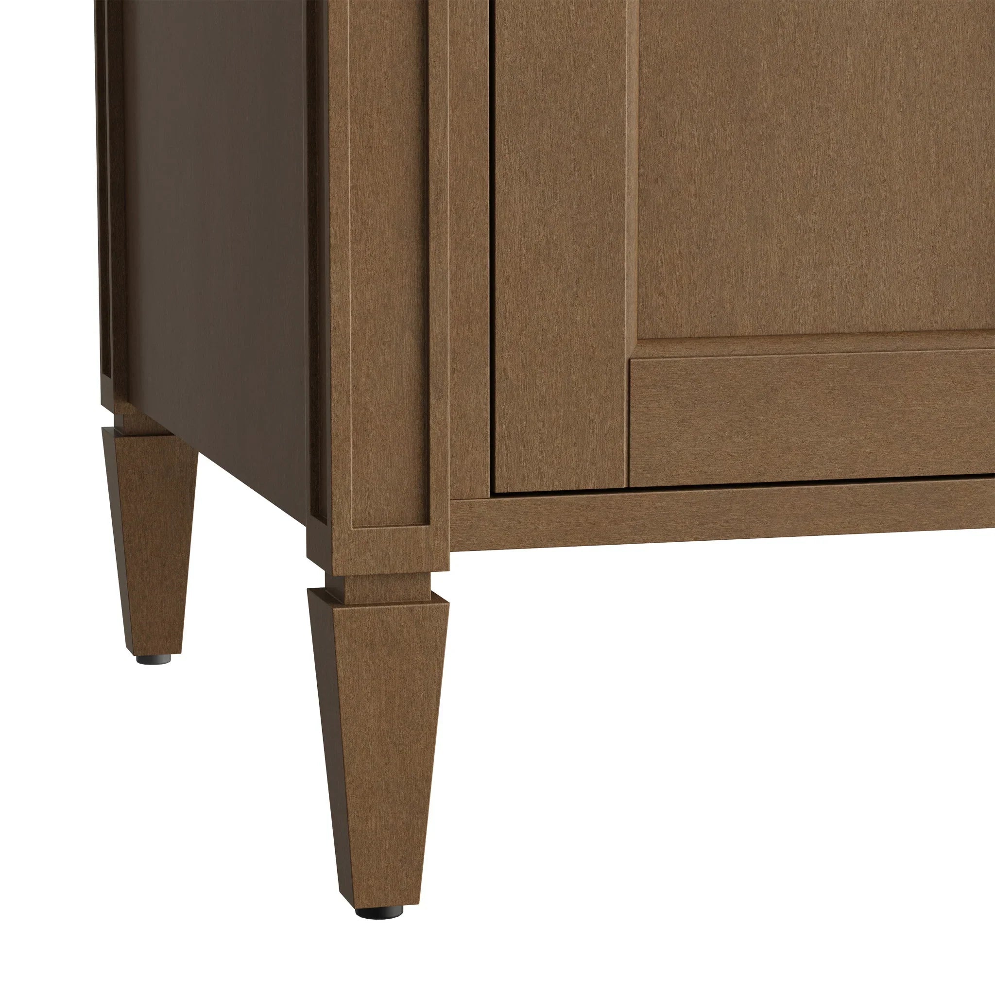 72" Brittany Double Vanity in Pecan w/FreePower Wireless Charger by James Martin Vanities-Eternal Jasmine Pearl Silestone 14
