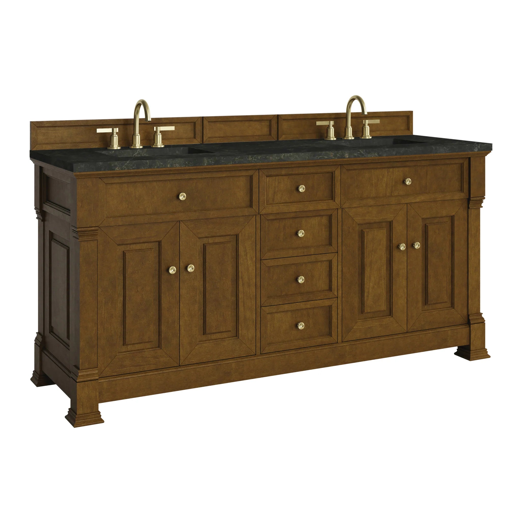 72-brookfield-double-vanity-in-honey-oak-by-james-martin-vanities-phantome-eclos-zero-silica image 3