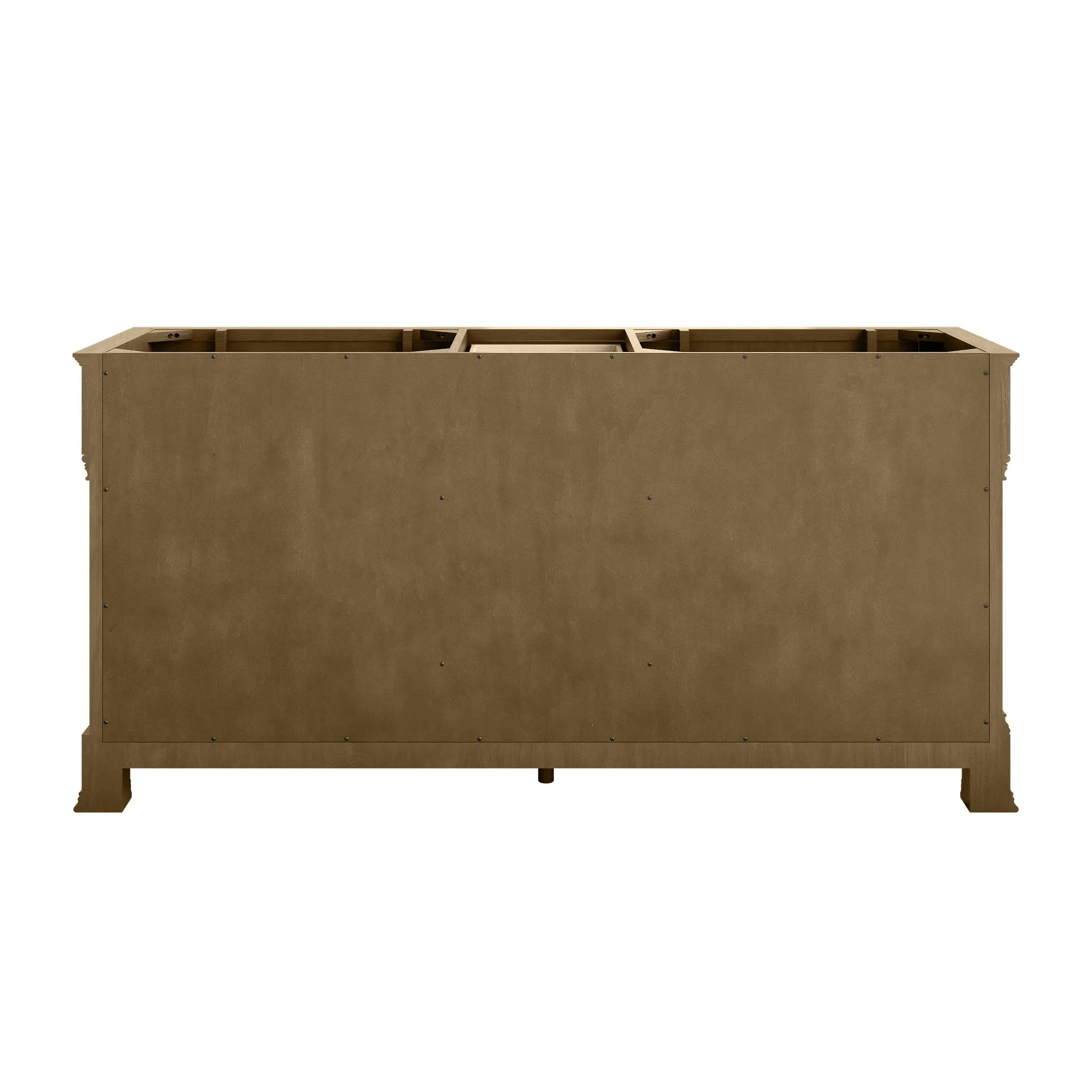 72" Brookfield Double Vanity in Honey Oak-Lime Delight Silestone-8" Widespread image 8