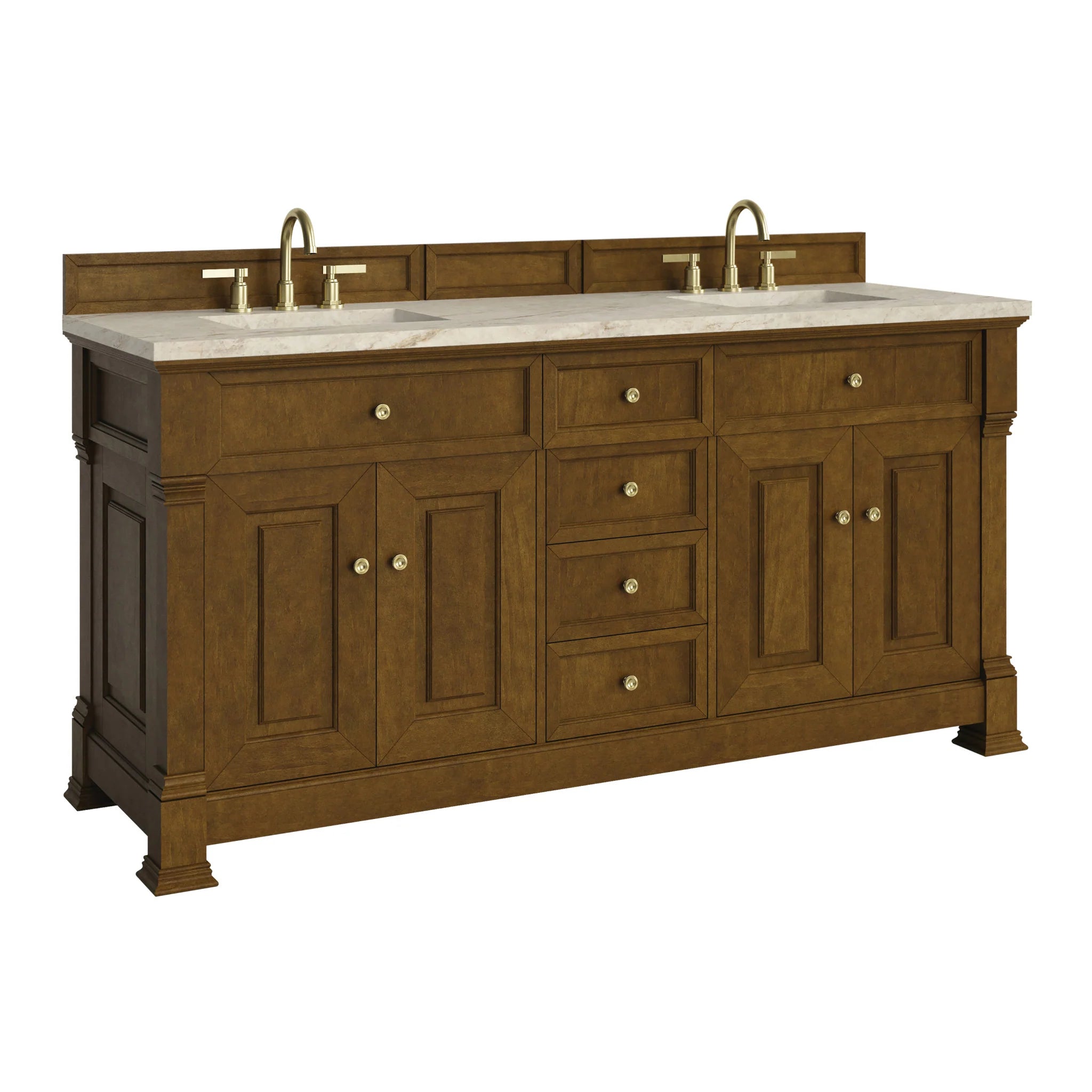 72-brookfield-double-vanity-in-honey-oak-w-freepower-wireless-charger-by-james-martin-vanities-tajnar-eclos-zero-silica image 4