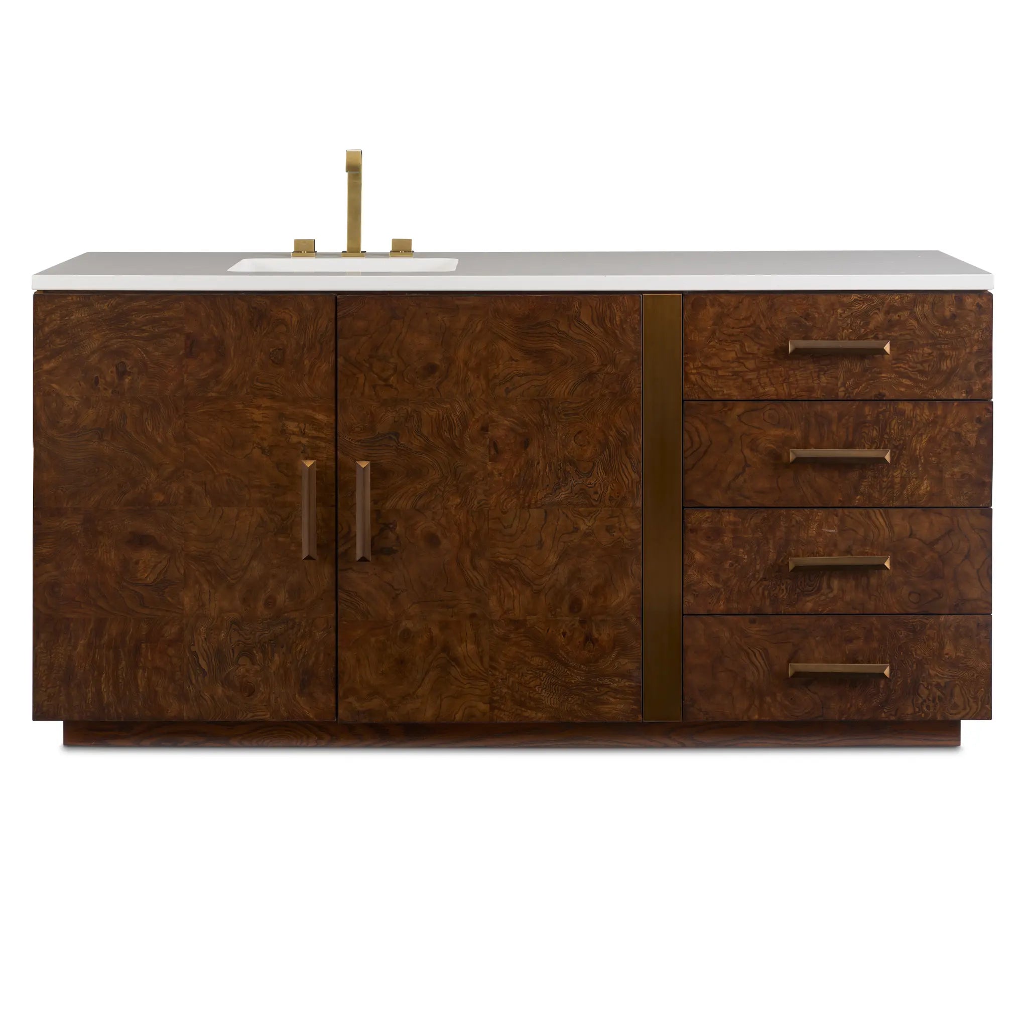 72" Brussels Sink Chest - Olive Burl by Ambella Home image