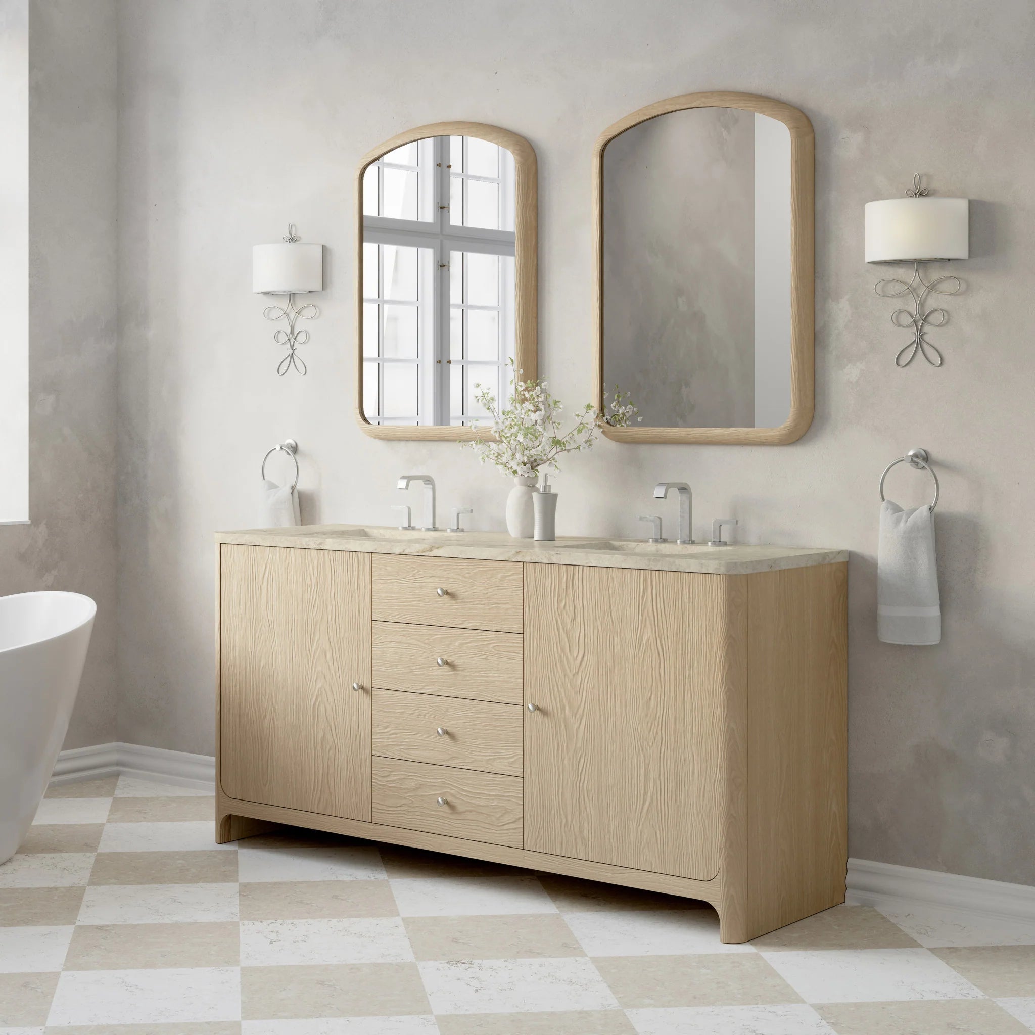 72-gracyn-double-vanity-in-coastal-driftwood-by-james-martin-vanities-tajnar-eclos-zero-silica image 3