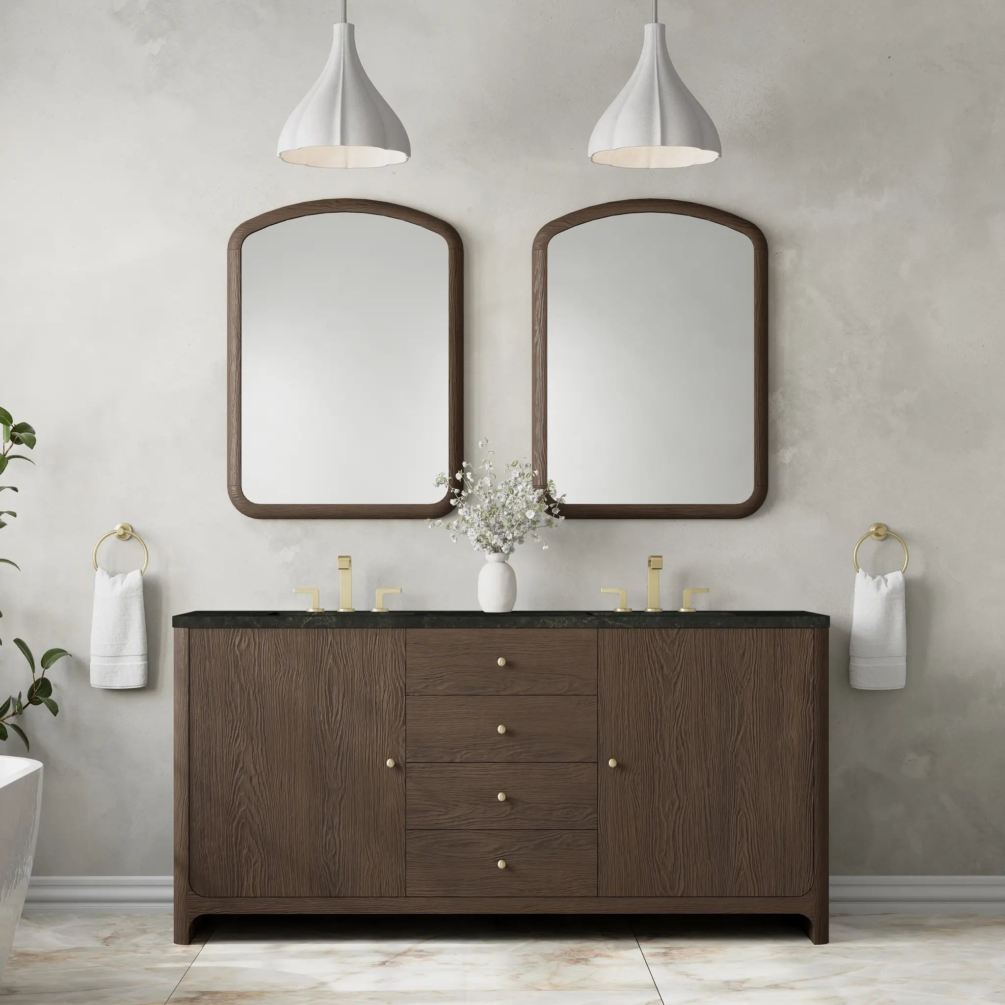 72 Gracyn Double Vanity In Sable Standard Phantome Eclos 8 Widespread 2