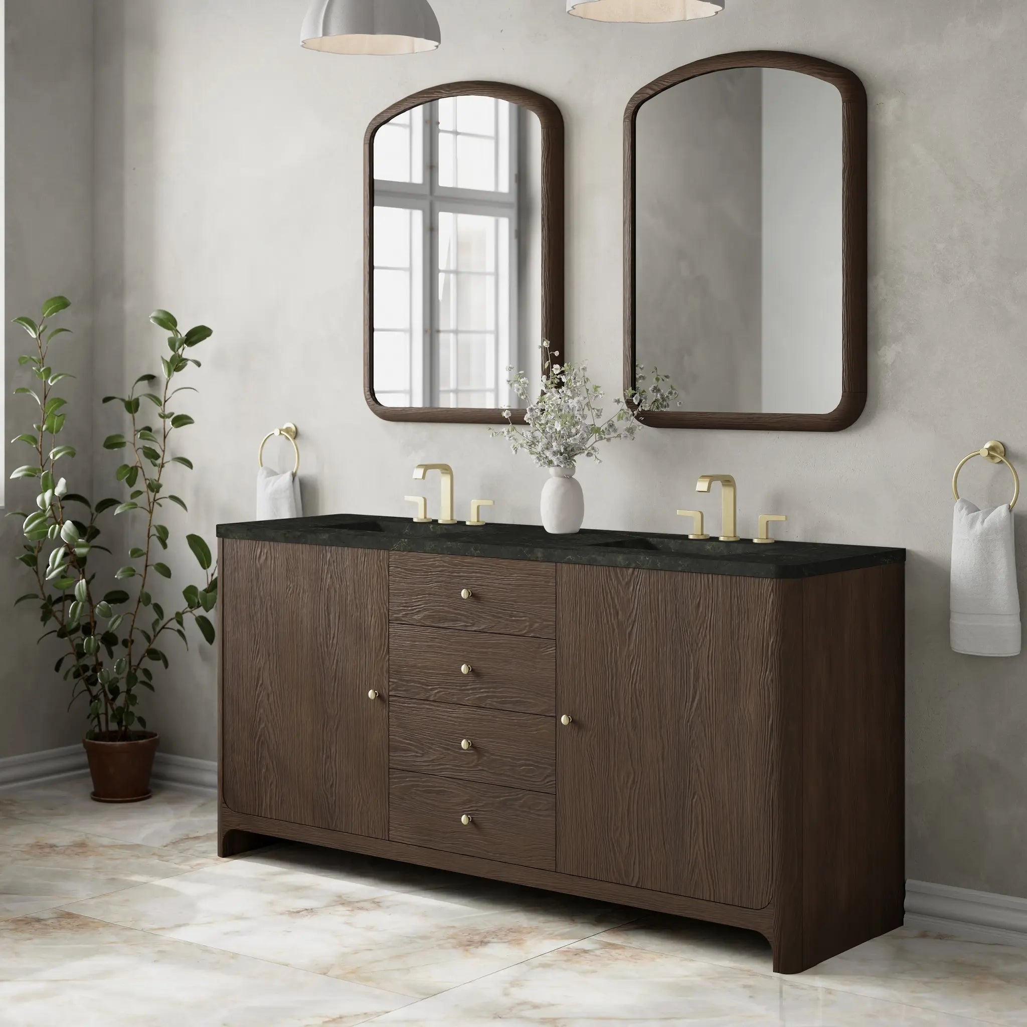 72 Gracyn Double Vanity In Sable Standard Phantome Eclos 8 Widespread 3