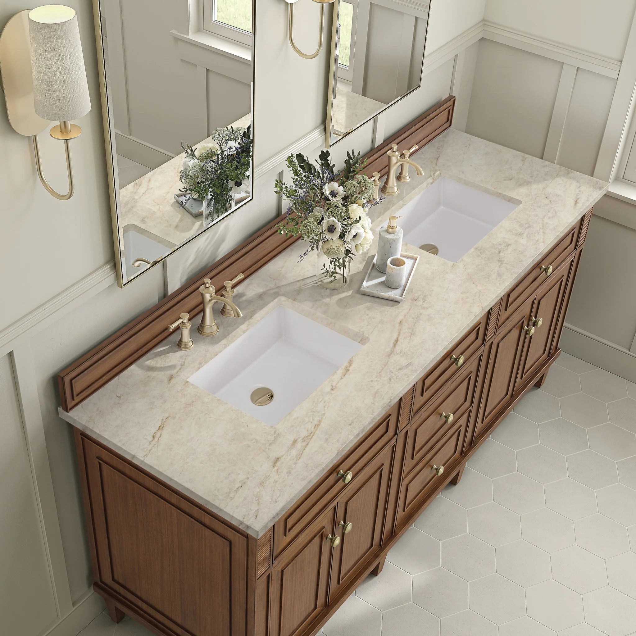 72-lorelai-double-vanity-in-mid-century-walnut-by-james-martin-vanities-tajnar-eclos-zero-silica image 13