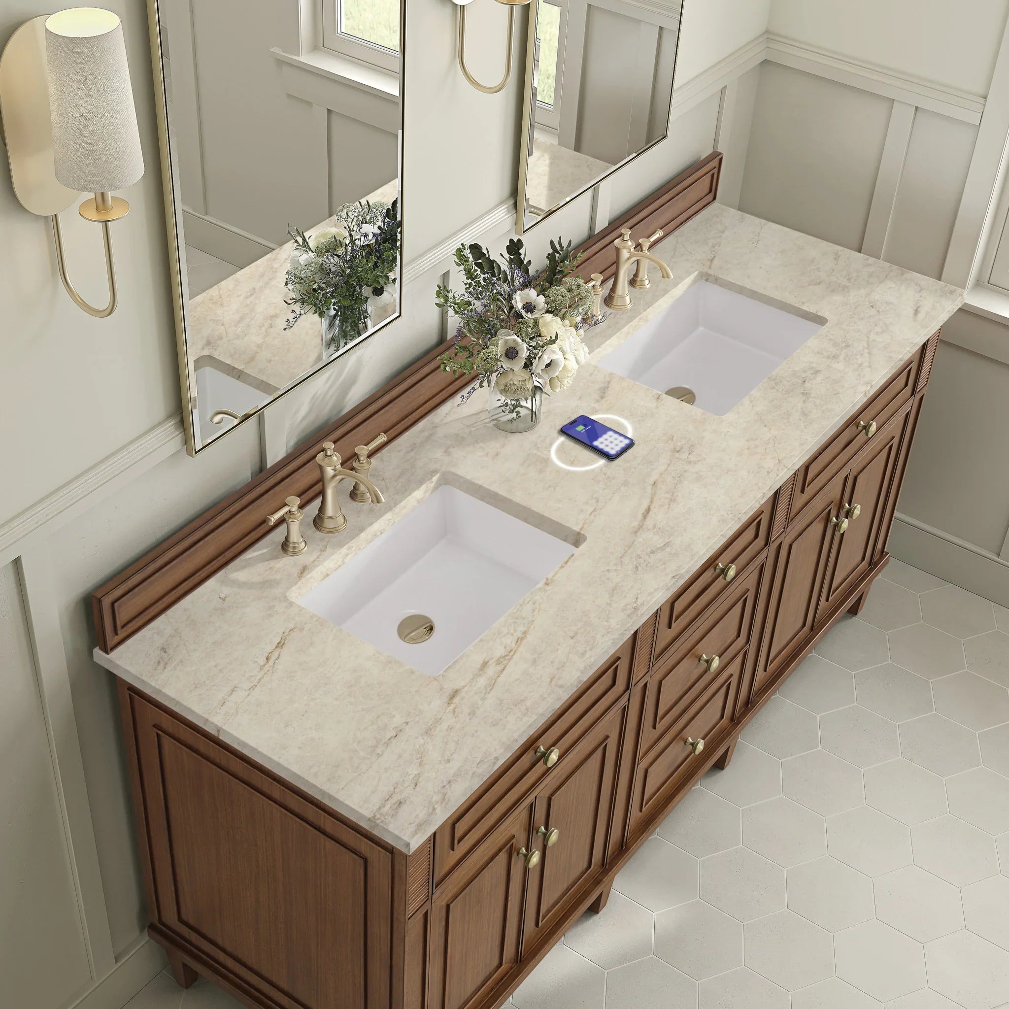 72-lorelai-double-vanity-in-mid-century-walnut-w-freepower-wireless-charger-by-james-martin-vanities-tajnar-eclos-zero-silica image 14