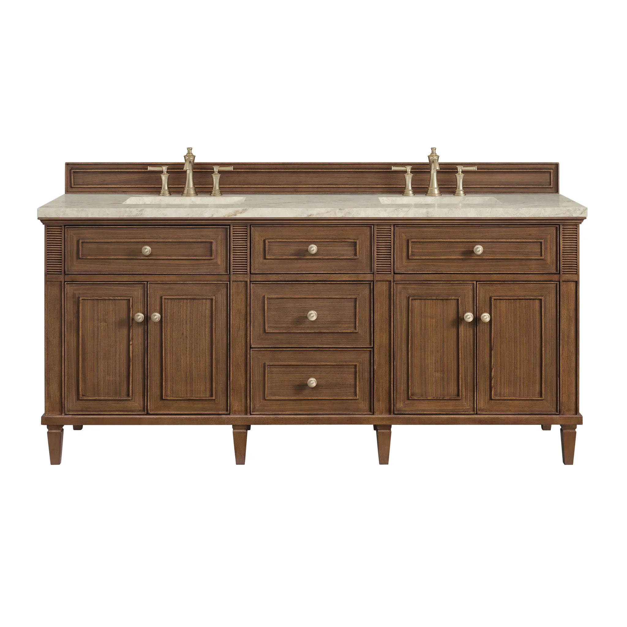 72-lorelai-double-vanity-in-mid-century-walnut-w-freepower-wireless-charger-by-james-martin-vanities-tajnar-eclos-zero-silica image