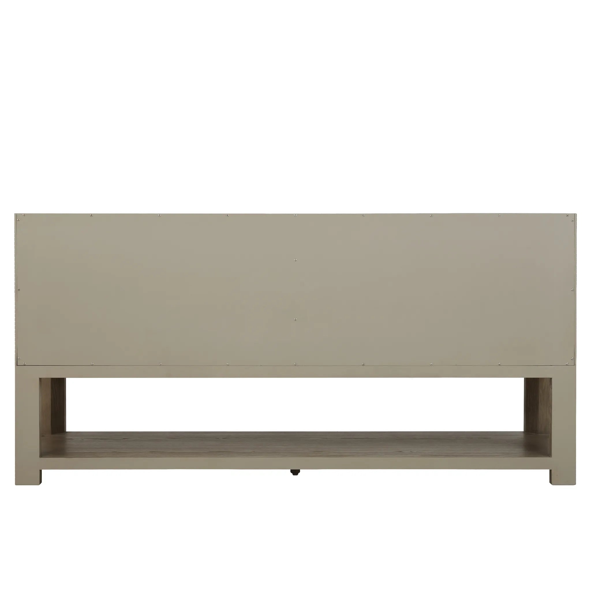 72" Lucian Double Vanity in Pebble Oak w/FreePower Wireless Charger-Cabinet Only-Not Available image 2