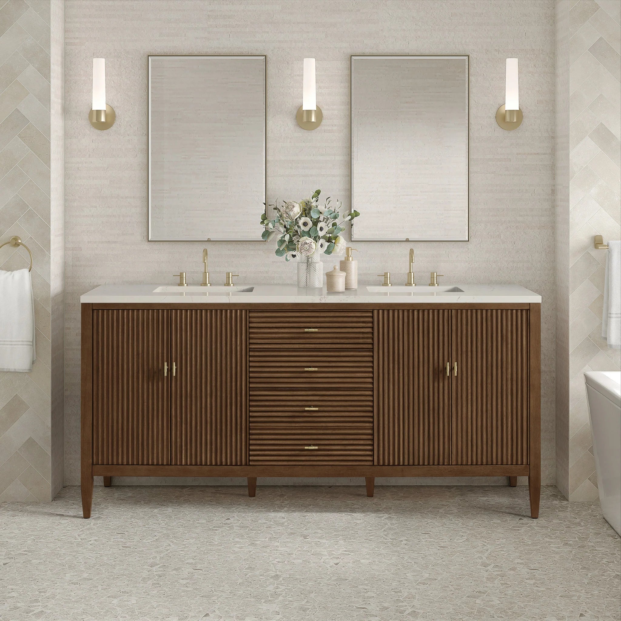 72-myrrin-vanity-in-mid-century-walnut-w-freepower-wireless-charger-by-james-martin-vanities-siberian-silestone image 10