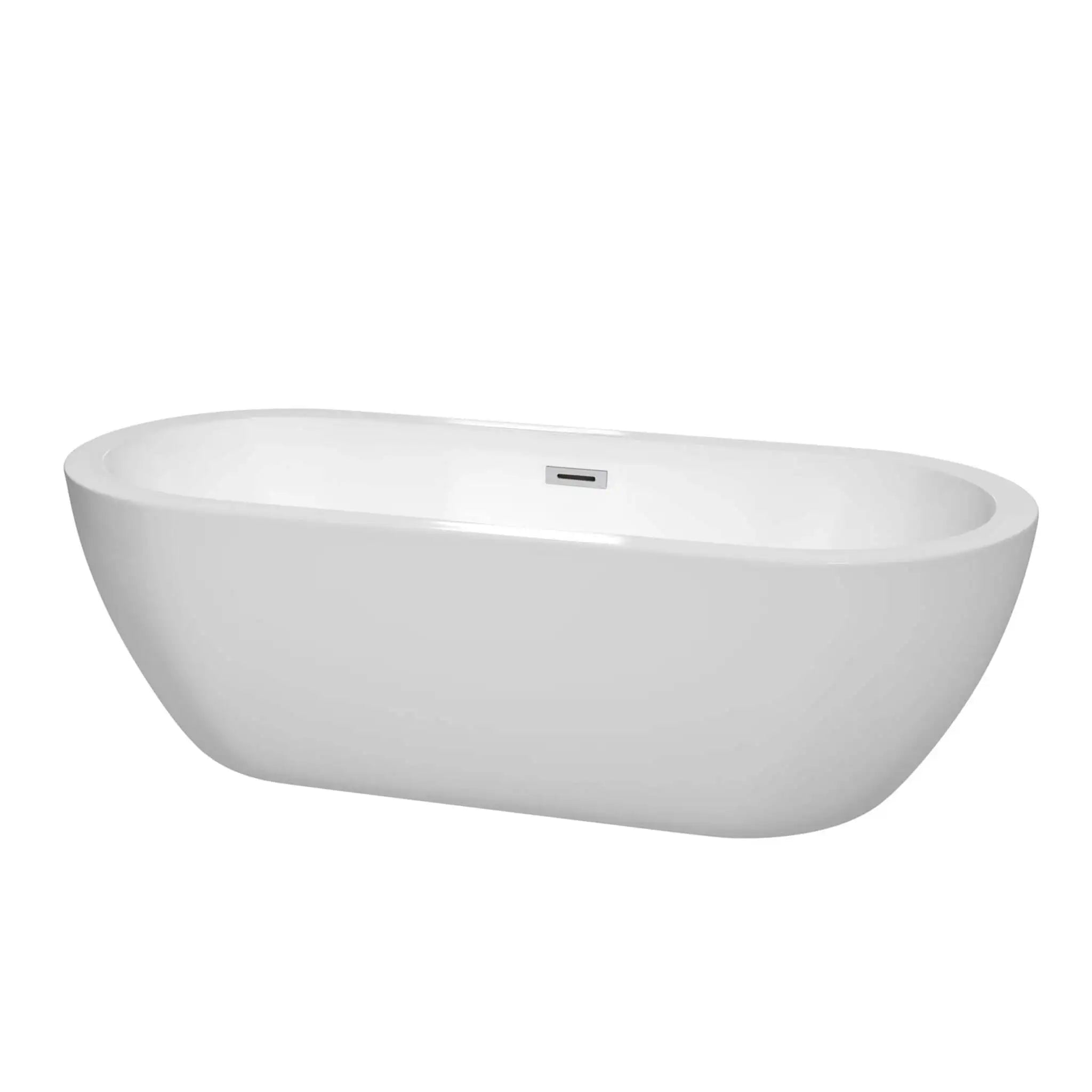 72" White Freestanding Bathtub - Soho by Wyndham (WCOBT100272) image