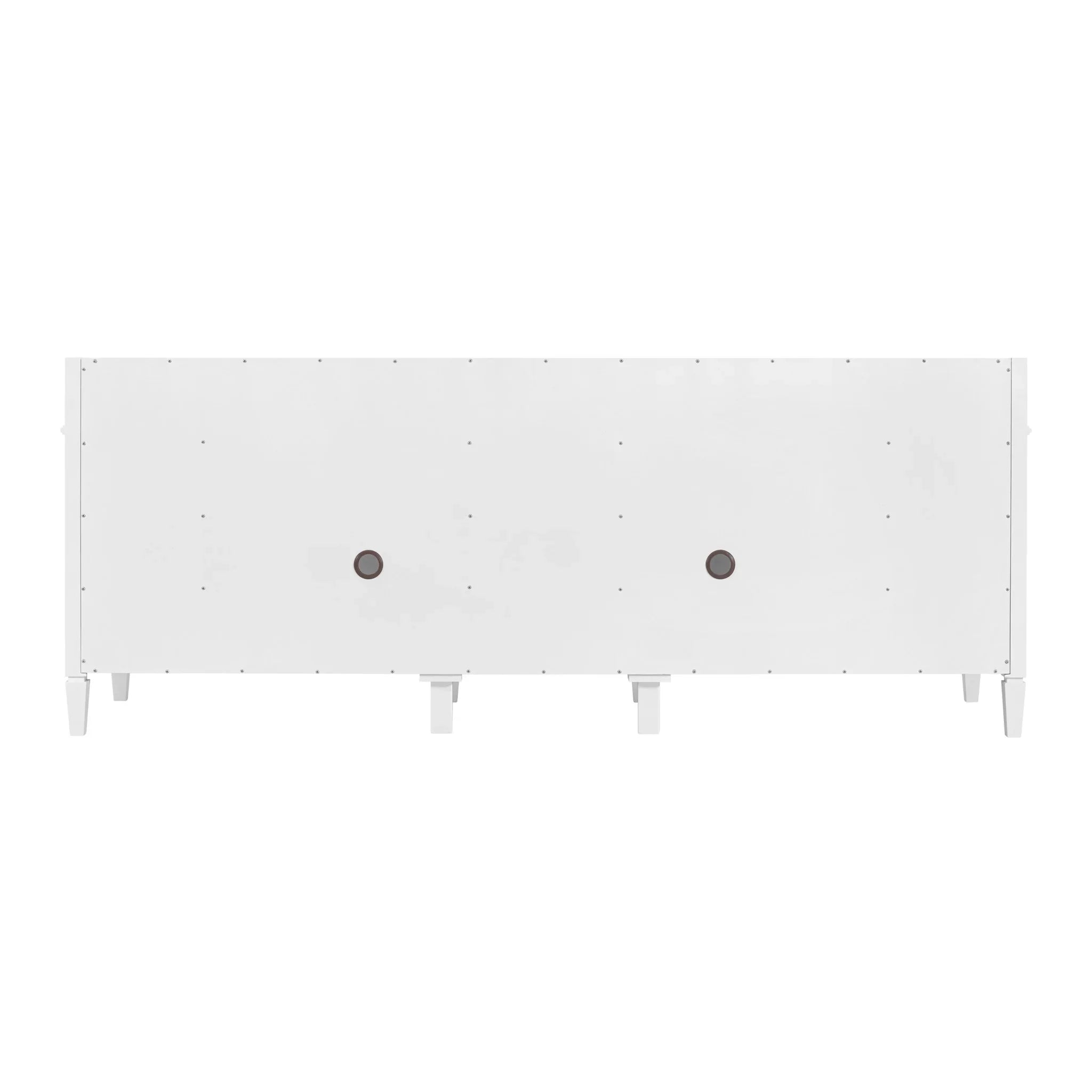 84" Brittany Double Vanity in Bright White by James Martin Vanities-Eternal Jasmine Pearl Silestone 8