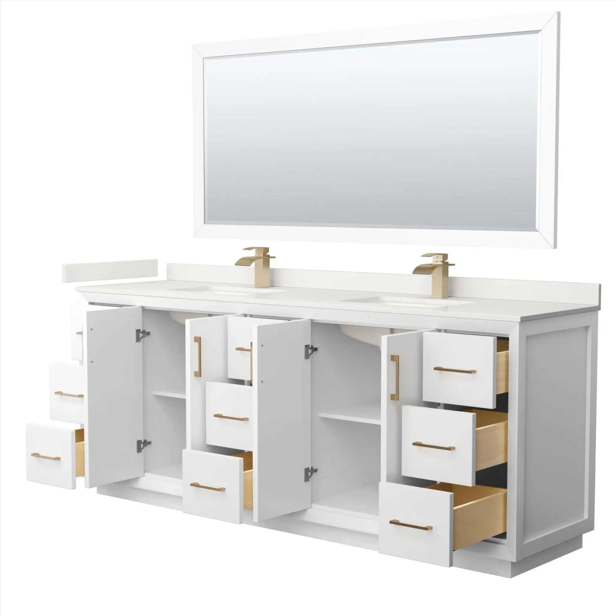 84-strada-double-bathroom-vanity-in-white-with-satin-bronze-trim-70-mirror-white-quartz-1-hole image 25
