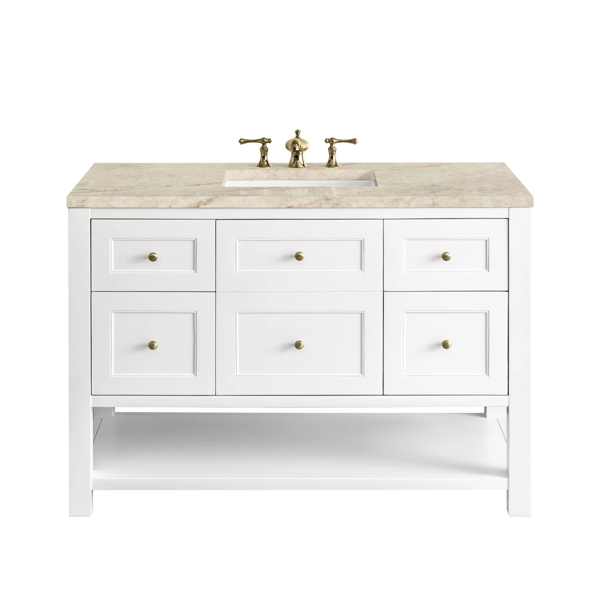 breckenridge-48-single-vanity-in-bright-white-w-freepower-wireless-charger-by-james-martin-vanities-tajnar-eclos-zero-silica image 1