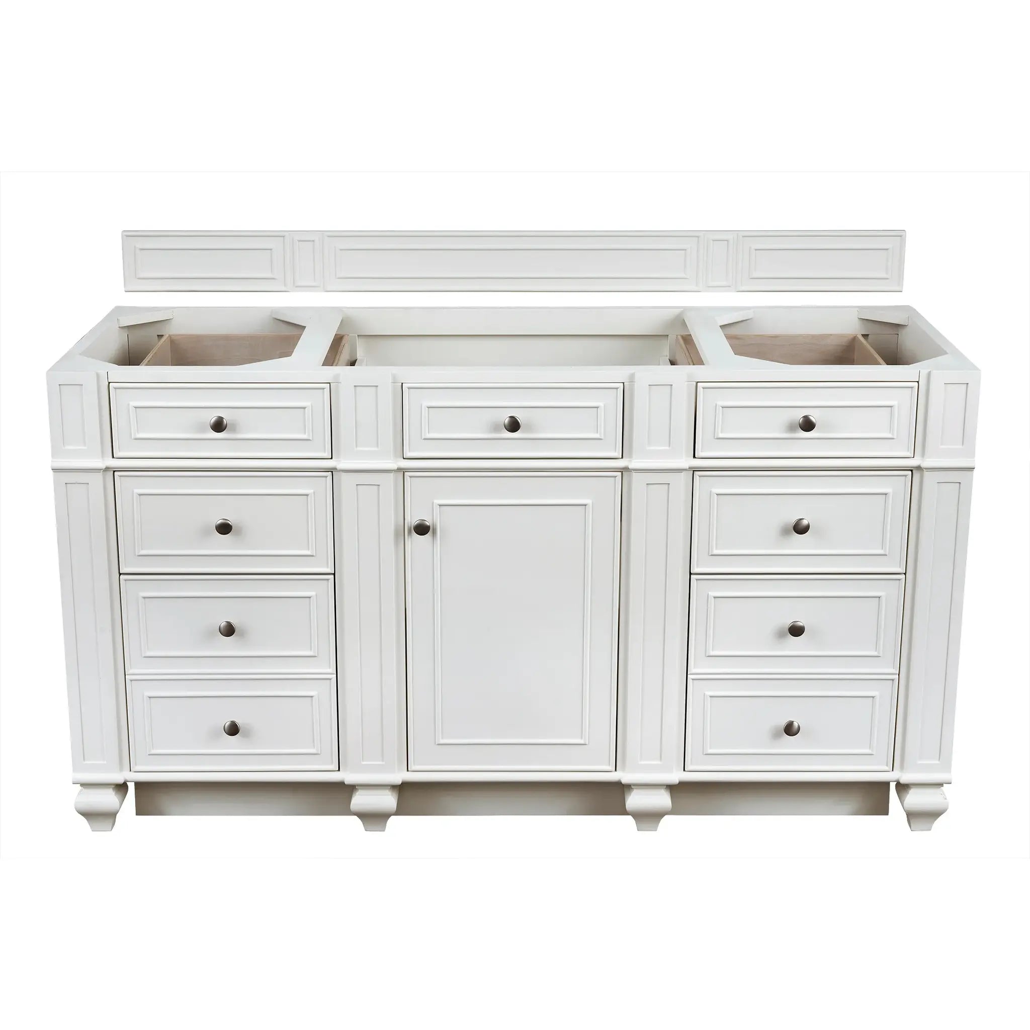 Bristol 60" Single Vanity in Bright White w/FreePower Wireless Charger-Cabinet Only-Not Available image