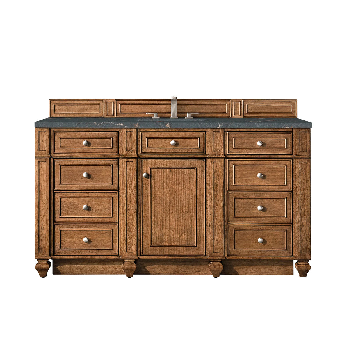 60" Bristol Single Vanity in Saddle Brown by James Martin Vanities