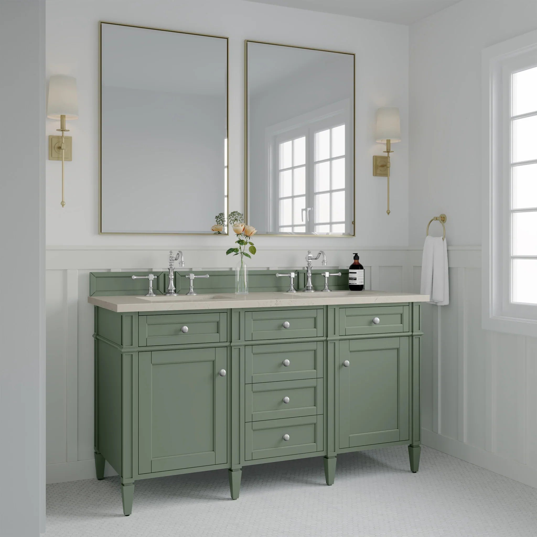 brittany-60-double-vanity-in-smokey-celadon-w-freepower-wireless-charger-by-james-martin-vanities-siberian-silestone image 5