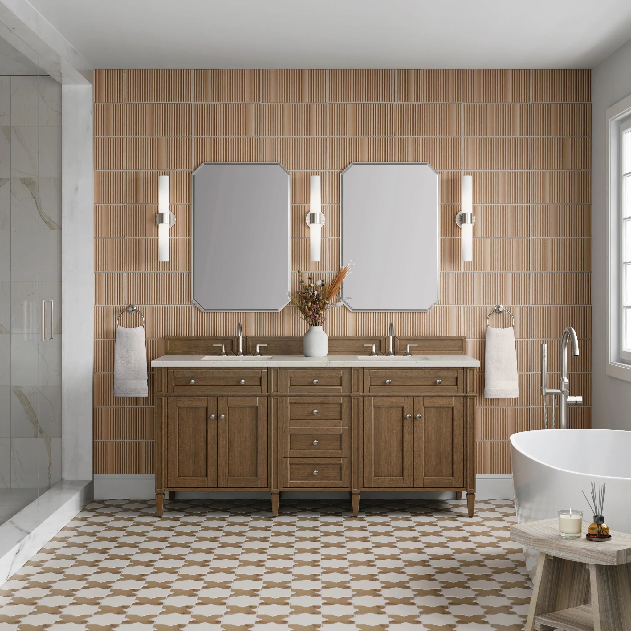 brittany-72-double-vanity-in-saddle-brown-w-freepower-wireless-charger-by-james-martin-vanities-siberian-silestone image 4