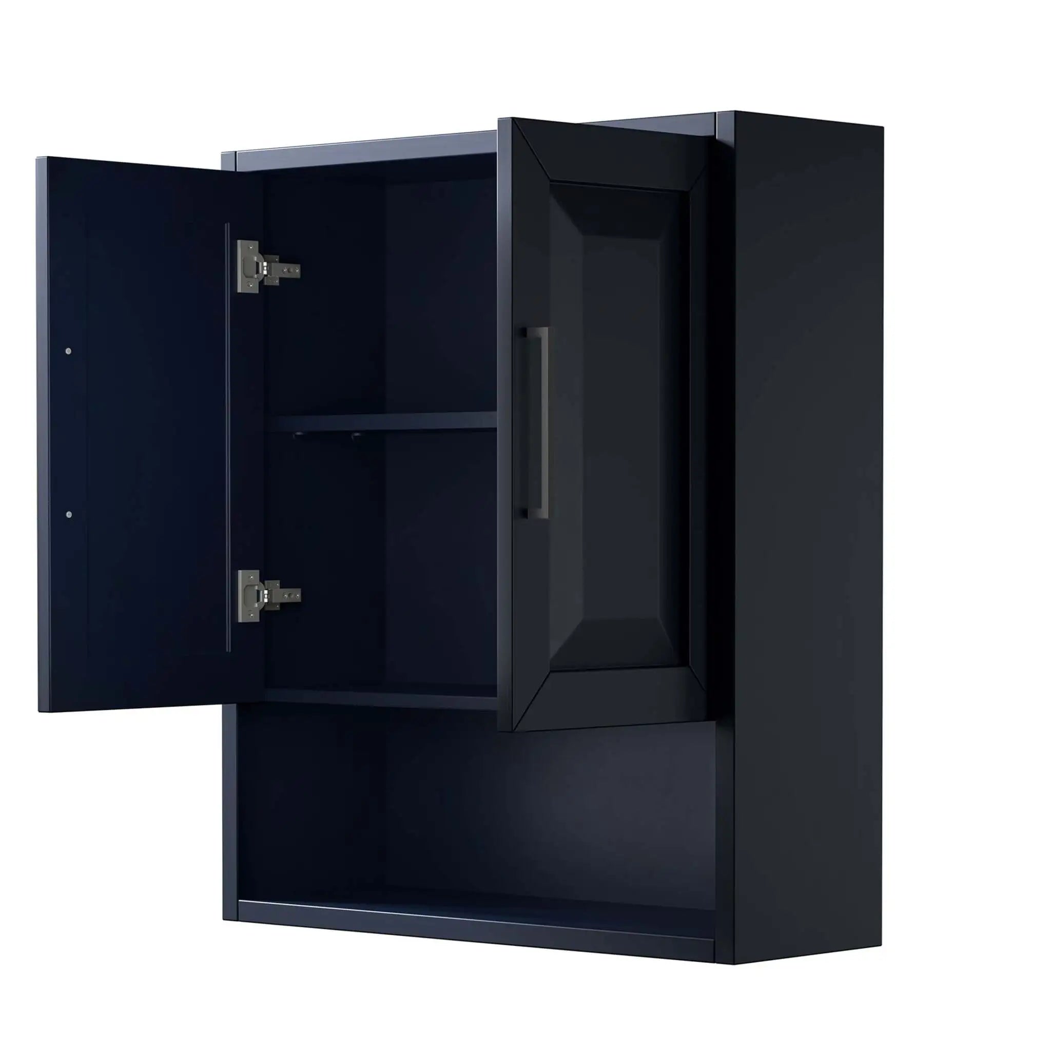 Dark Blue Bathroom Wall Cabinet - Daria by Wyndham (WCV2525WCBB) image 1