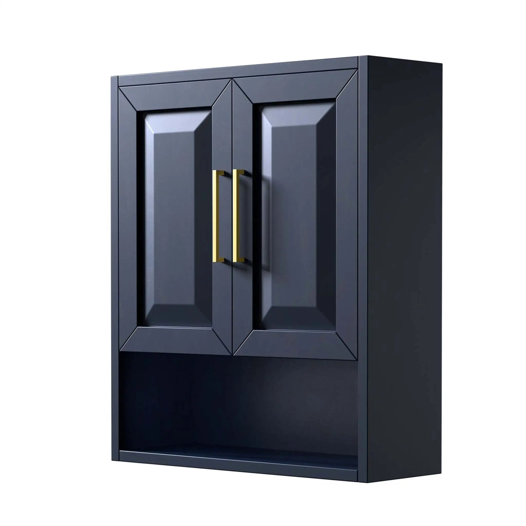 Dark Blue Bathroom Wall Cabinet - Daria by Wyndham (WCV2525WCBL) image