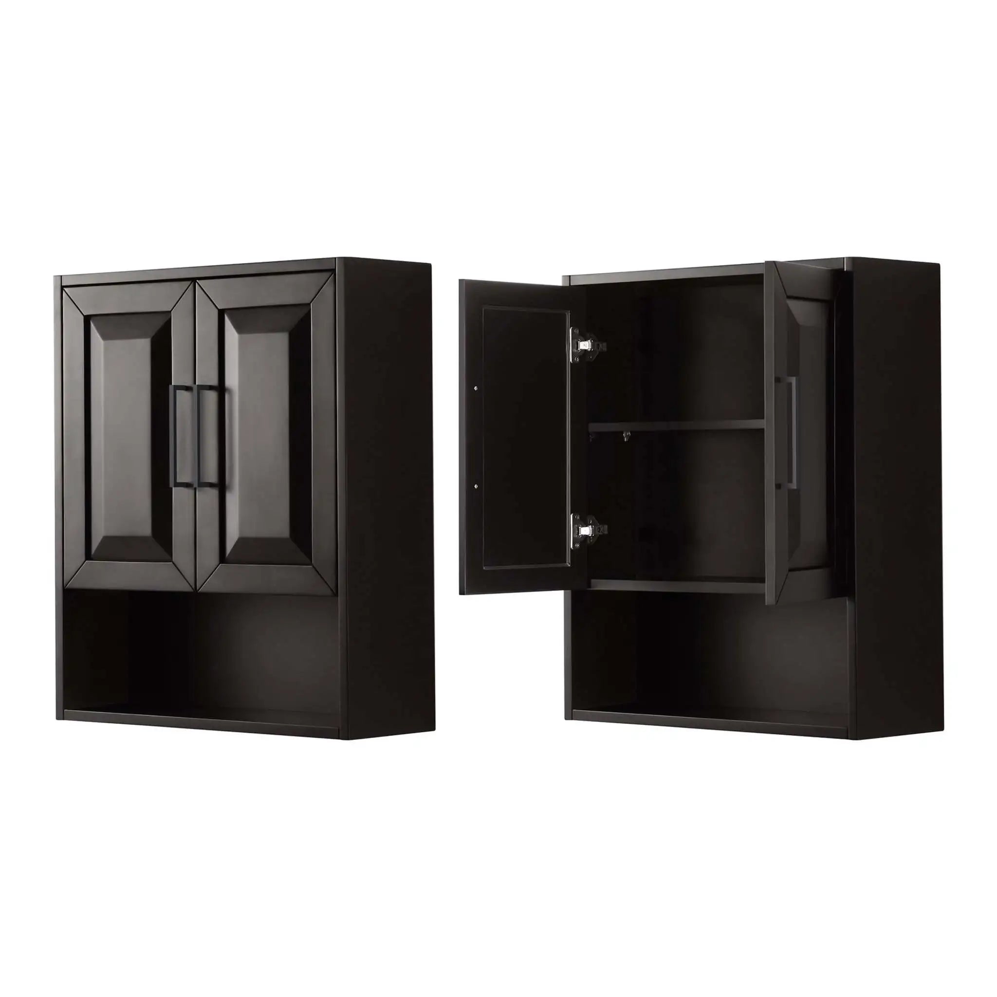 Dark Espresso Bathroom Wall Cabinet - Daria by Wyndham (WCV2525WCEB) image 3