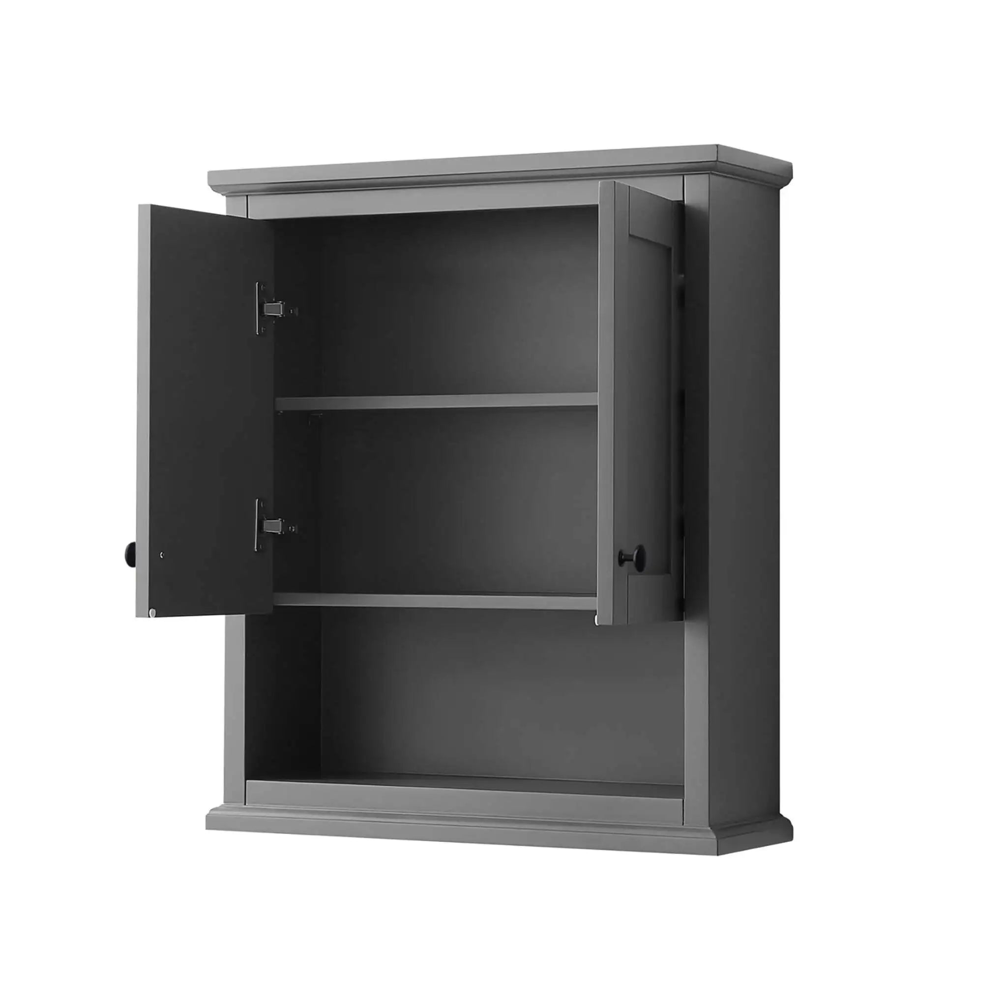 Dark Gray Bathroom Wall Cabinet - Avery by Wyndham (WCV2323WCGB) image 2