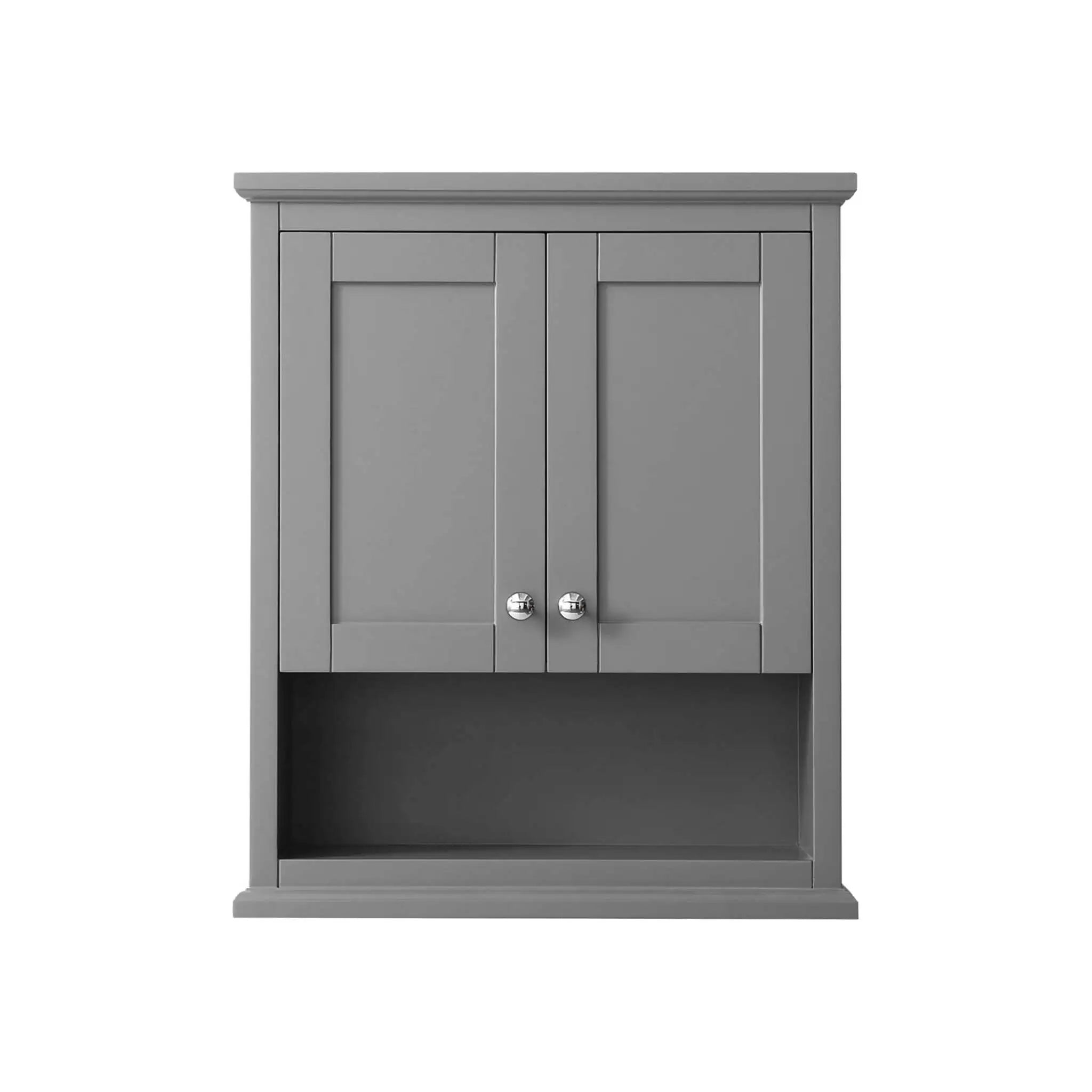 Dark Gray Bathroom Wall Cabinet - Avery by Wyndham (WCV2323WCKG) image 2