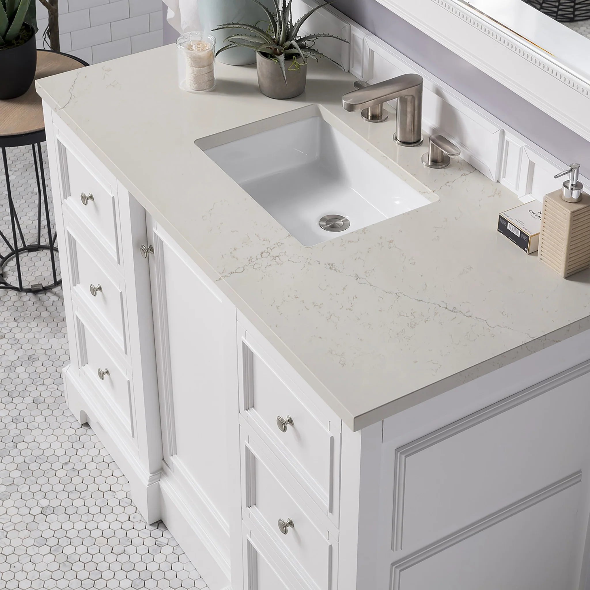 de-soto-48-single-vanity-in-bright-white-by-james-martin-vanities-siberian-silestone image 10
