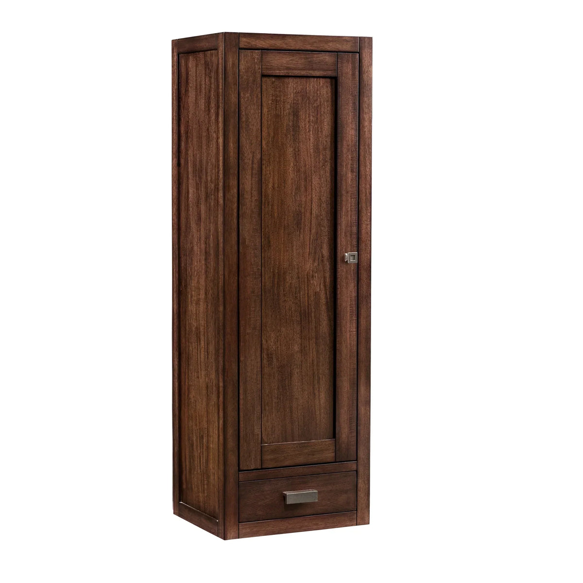 12 Inch Addison D Petite Tower Hutch Left Orientation - Mid - Century Acacia Image 2