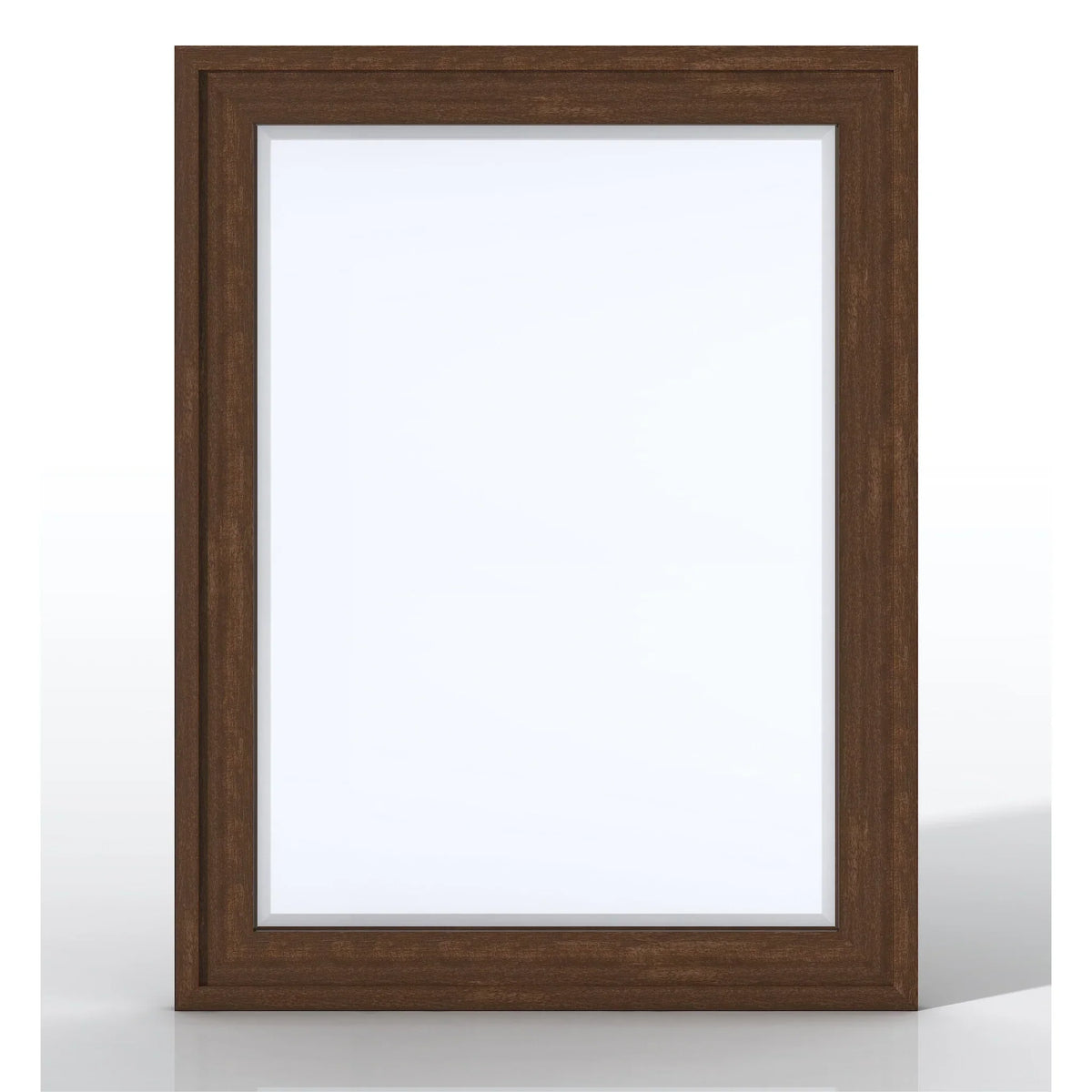 30 Inch Addison Rectangular Mirror - Mid - Century Acacia Image 1