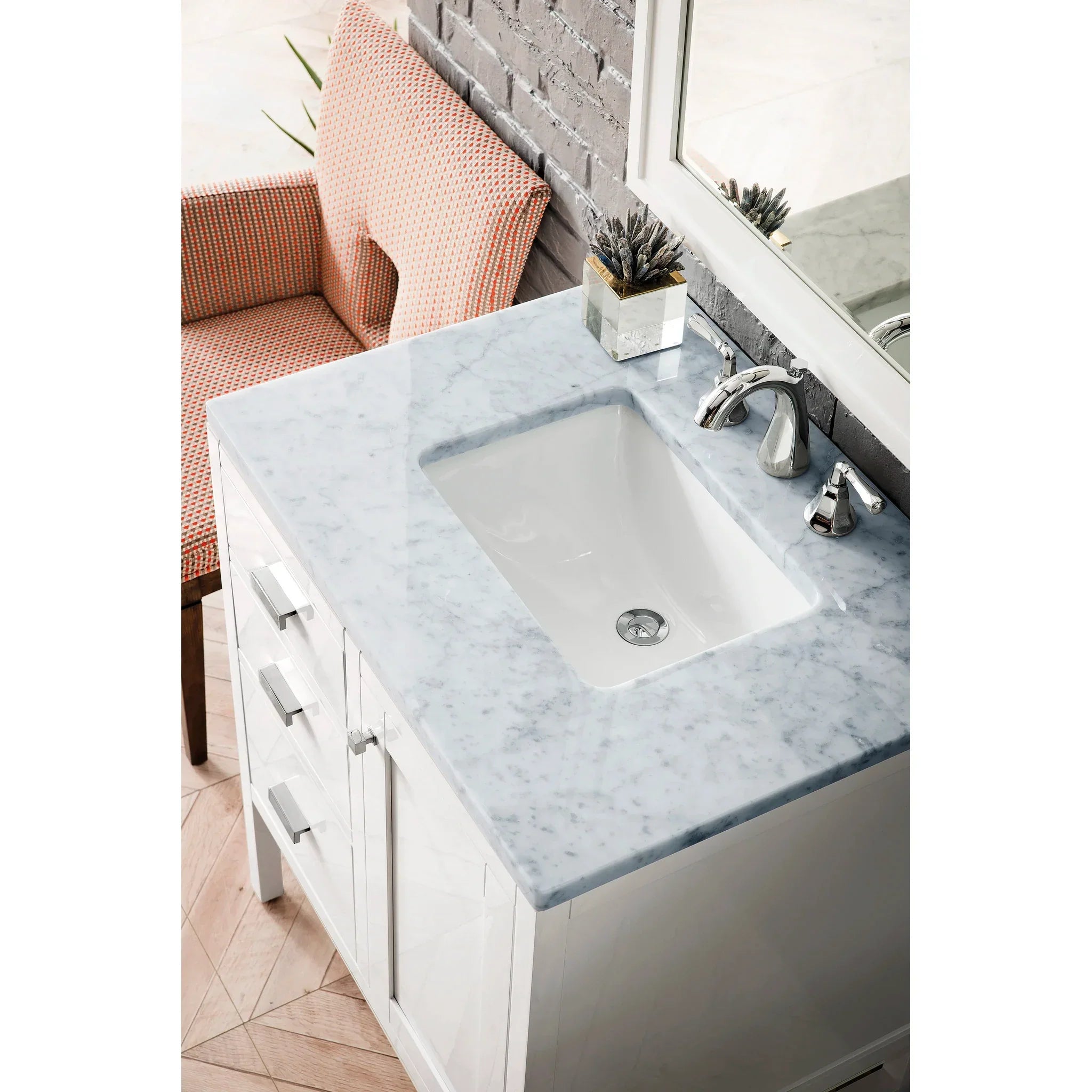james-martin-e444-v30-gw-3car-carrara-white-top-8-widespread image 2