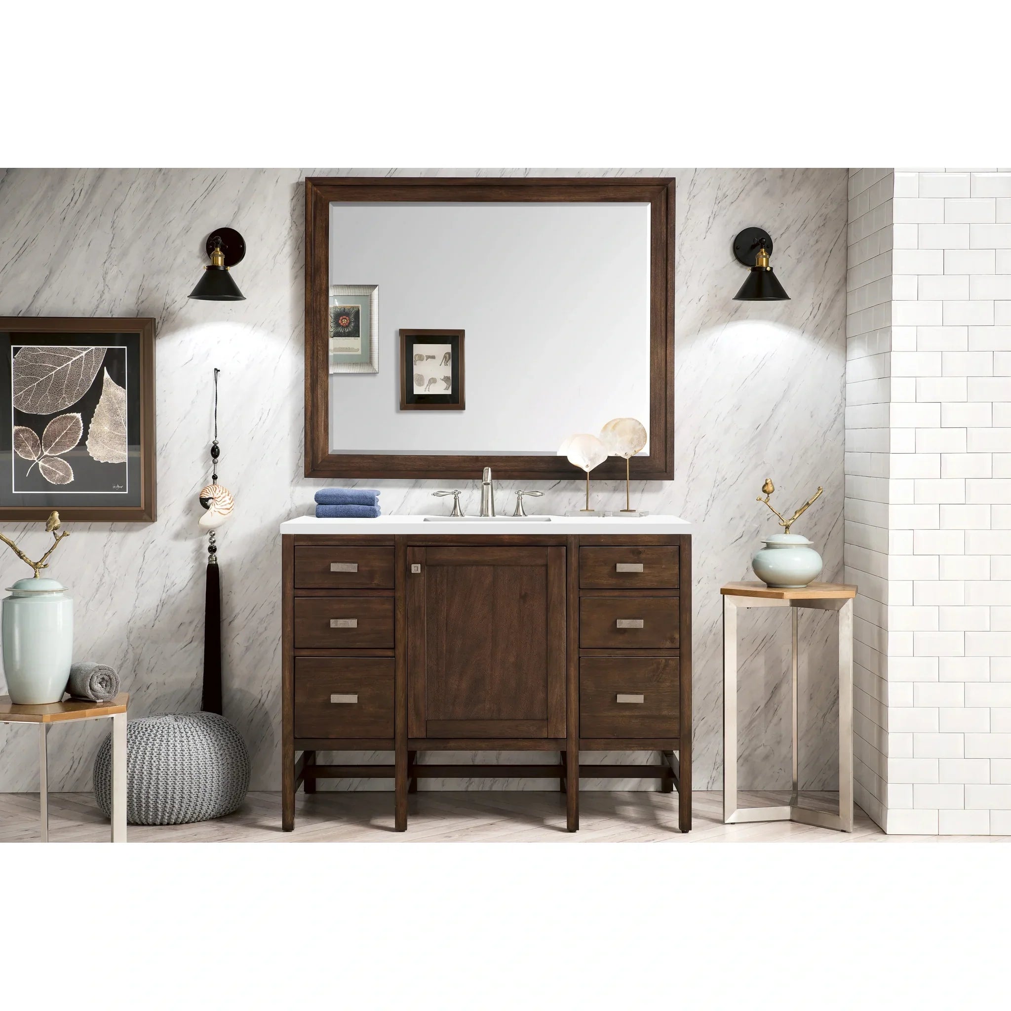 james-martin-e444-v48-mca-3wz-white-zeus-silestone-top-8-widespread image 1