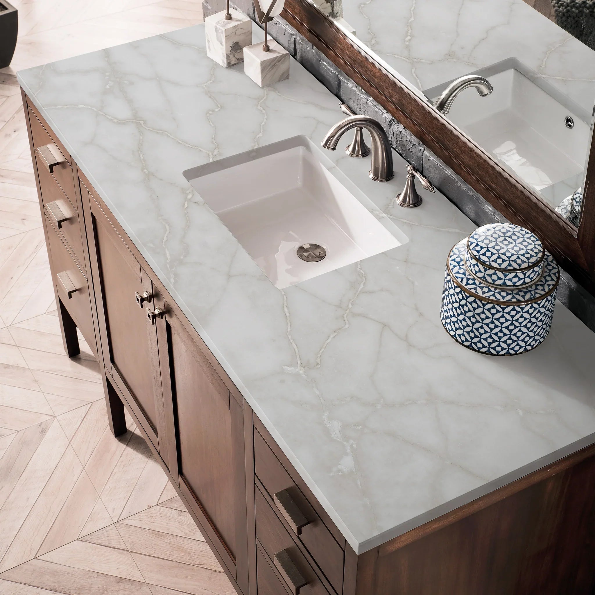 james-martin-e444-v60s-mca-3vsl-victorian-silver-silestone-top-8-widespread image 4