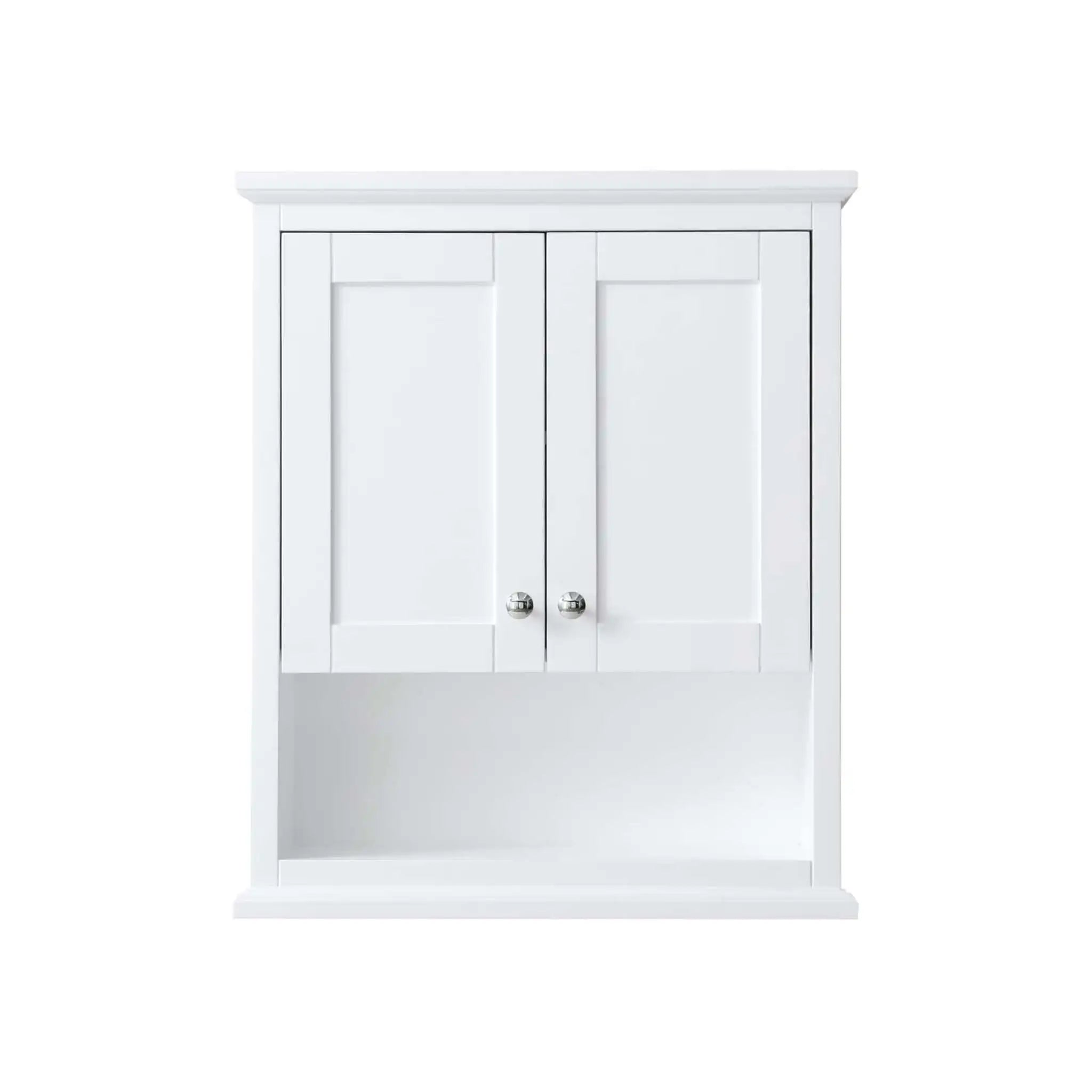 White Bathroom Wall Cabinet - Avery by Wyndham (WCV2323WCWH) image 2