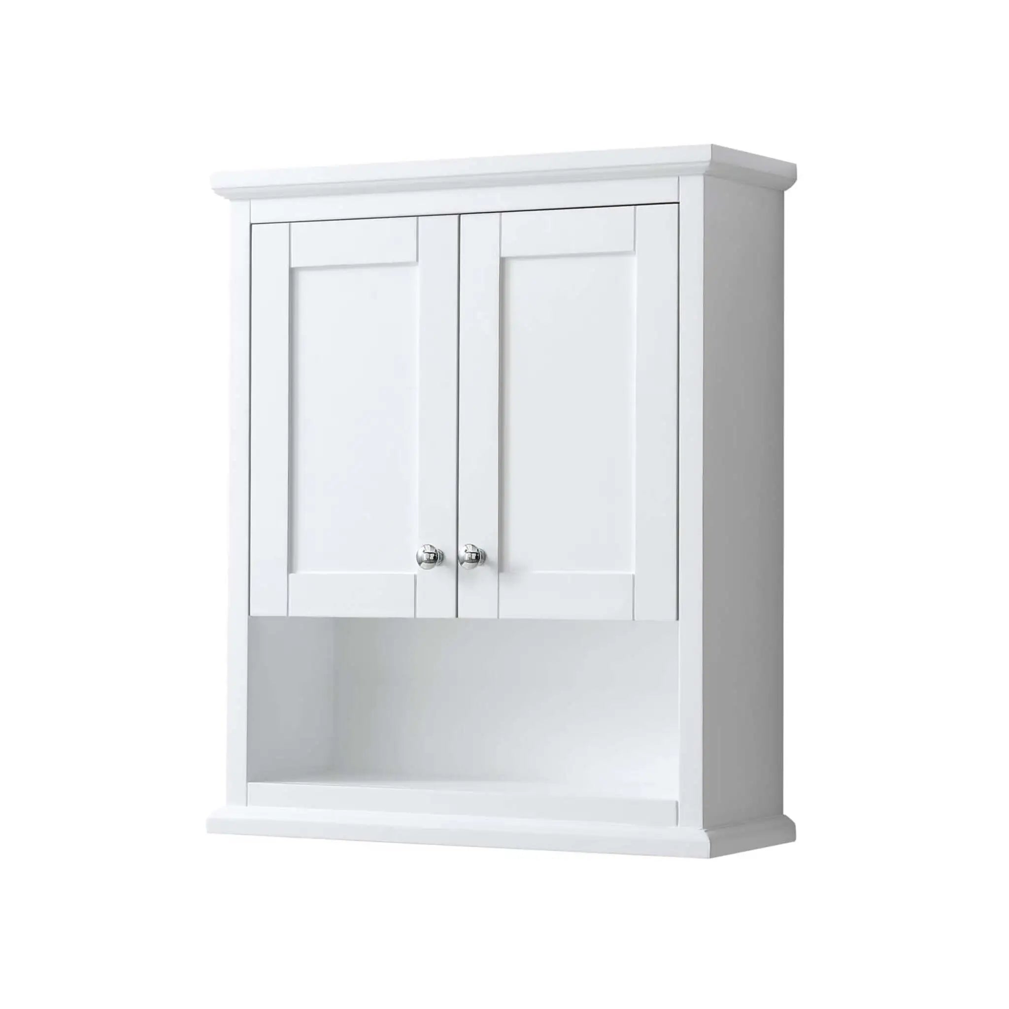 White Bathroom Wall Cabinet - Avery by Wyndham (WCV2323WCWH) image