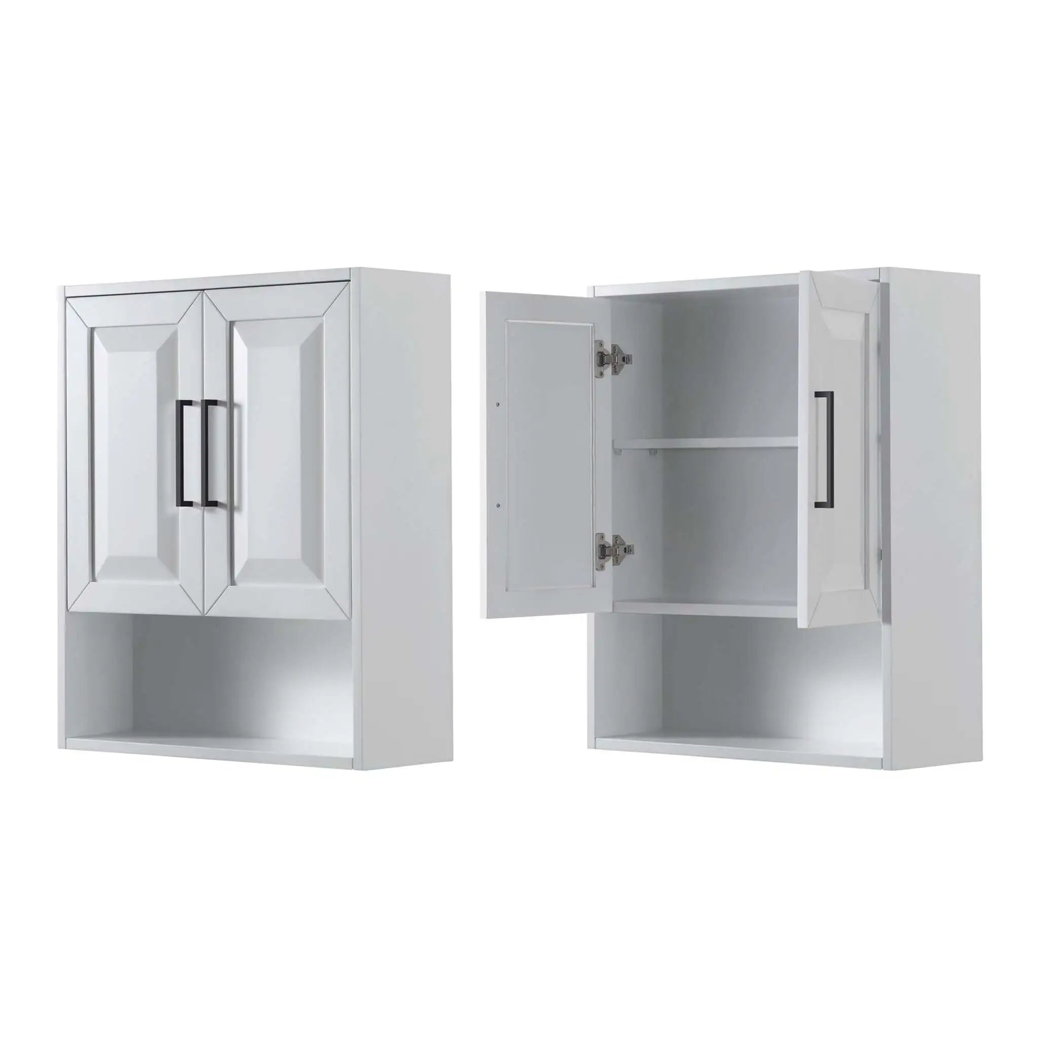White Bathroom Wall Cabinet - Daria by Wyndham (WCV2525WCWB) image 3