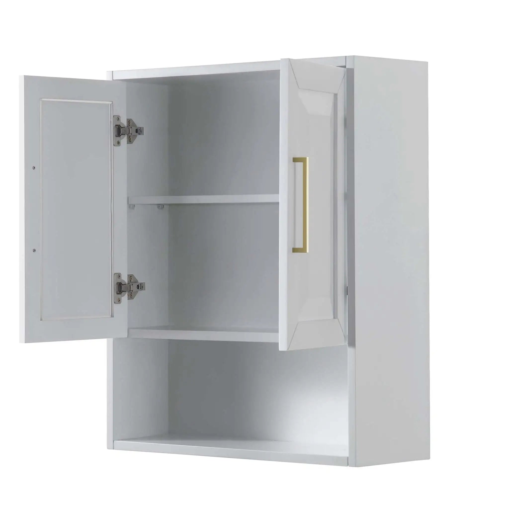 White Bathroom Wall Cabinet - Daria by Wyndham (WCV2525WCWG) image 1