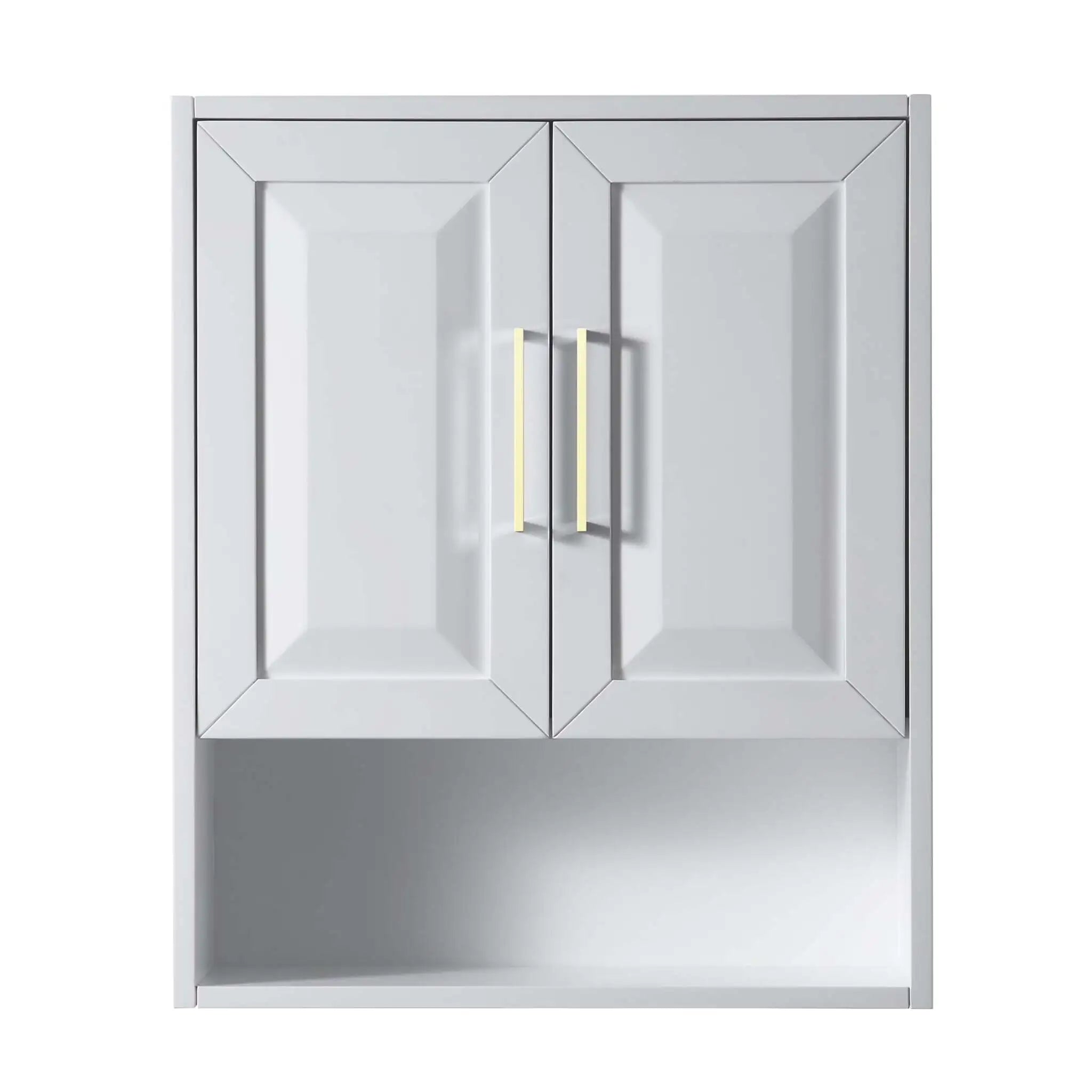 White Bathroom Wall Cabinet - Daria by Wyndham (WCV2525WCWG) image 2