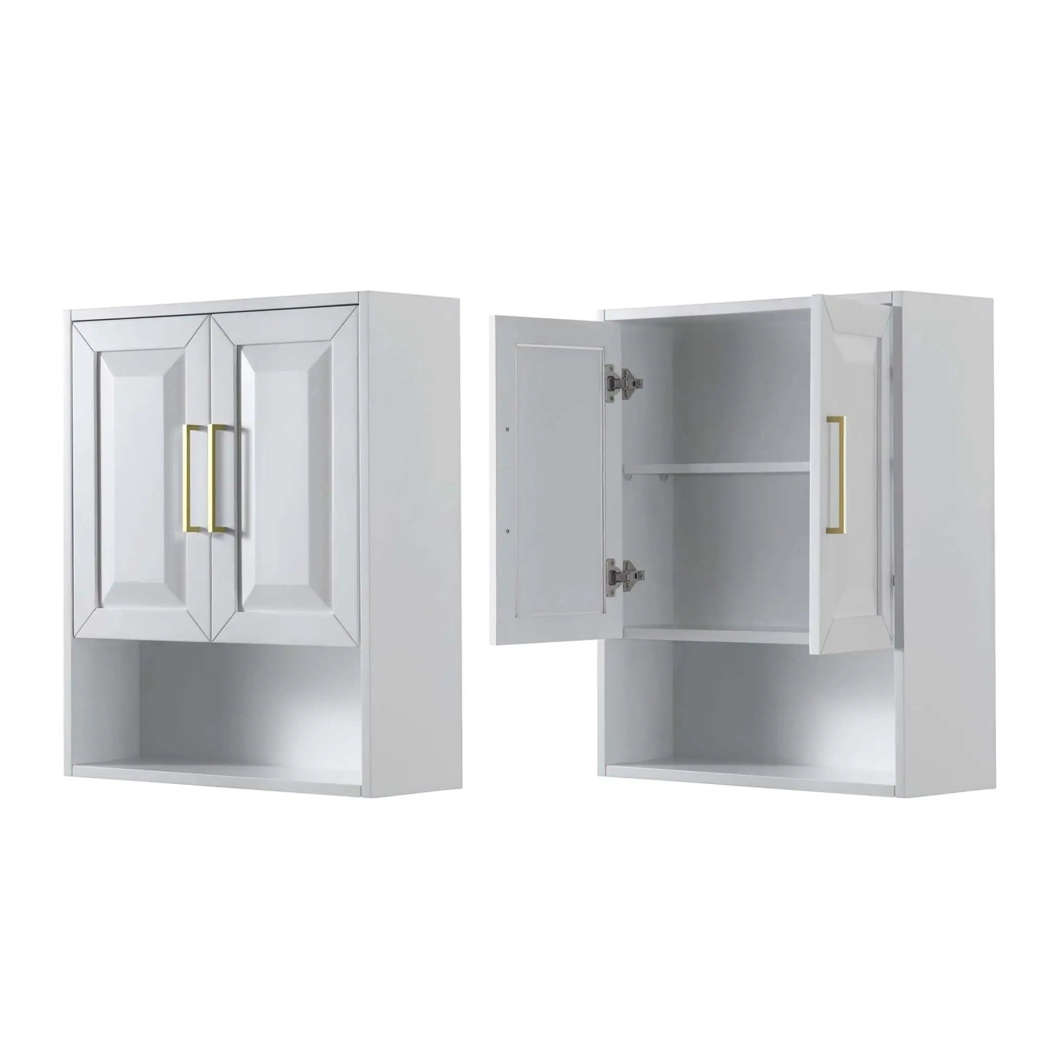 White Bathroom Wall Cabinet - Daria by Wyndham (WCV2525WCWG) image 3