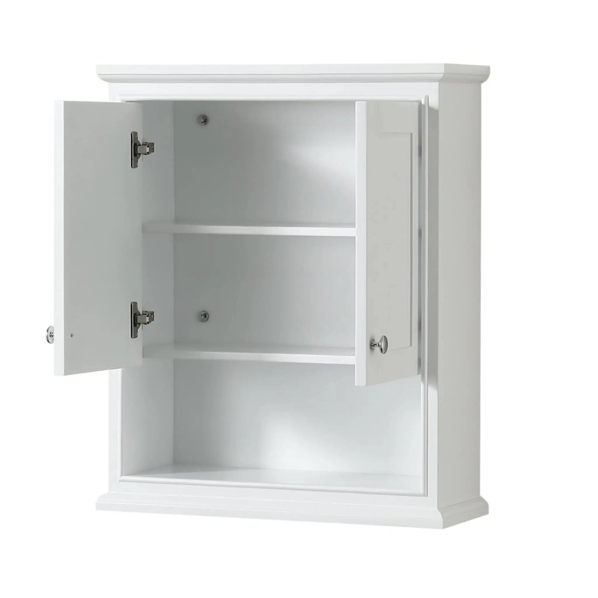 White Bathroom Wall Cabinet - Deborah by Wyndham (WCS2020WCWH) image 1