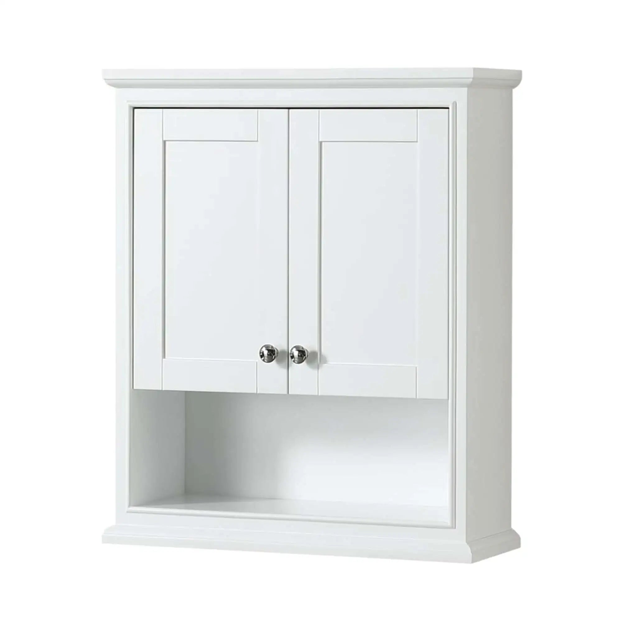 White Bathroom Wall Cabinet - Deborah by Wyndham (WCS2020WCWH) image