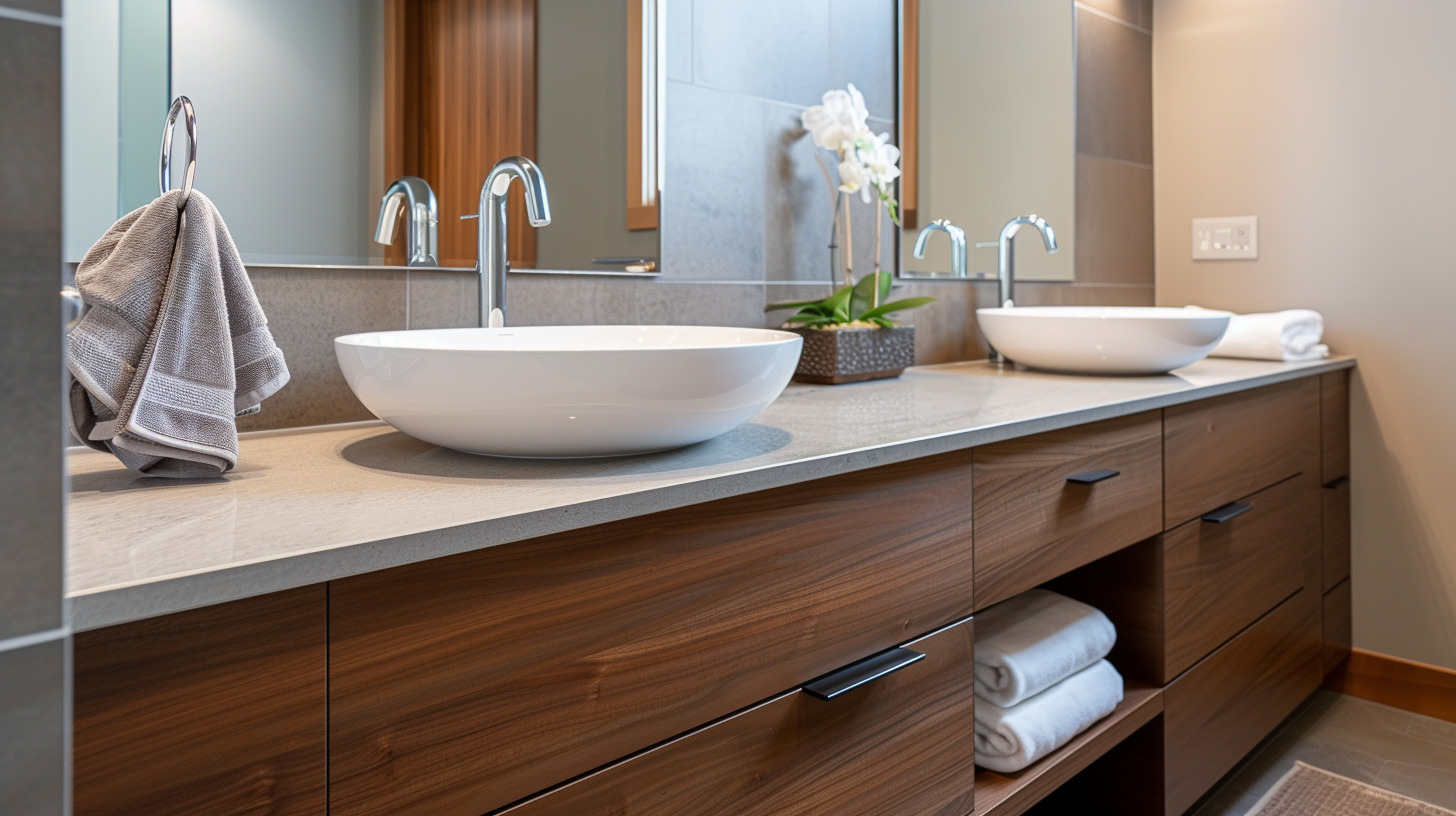 Give Your Bathroom Classic Allure with Vanities Cabinets - Bathroom ...