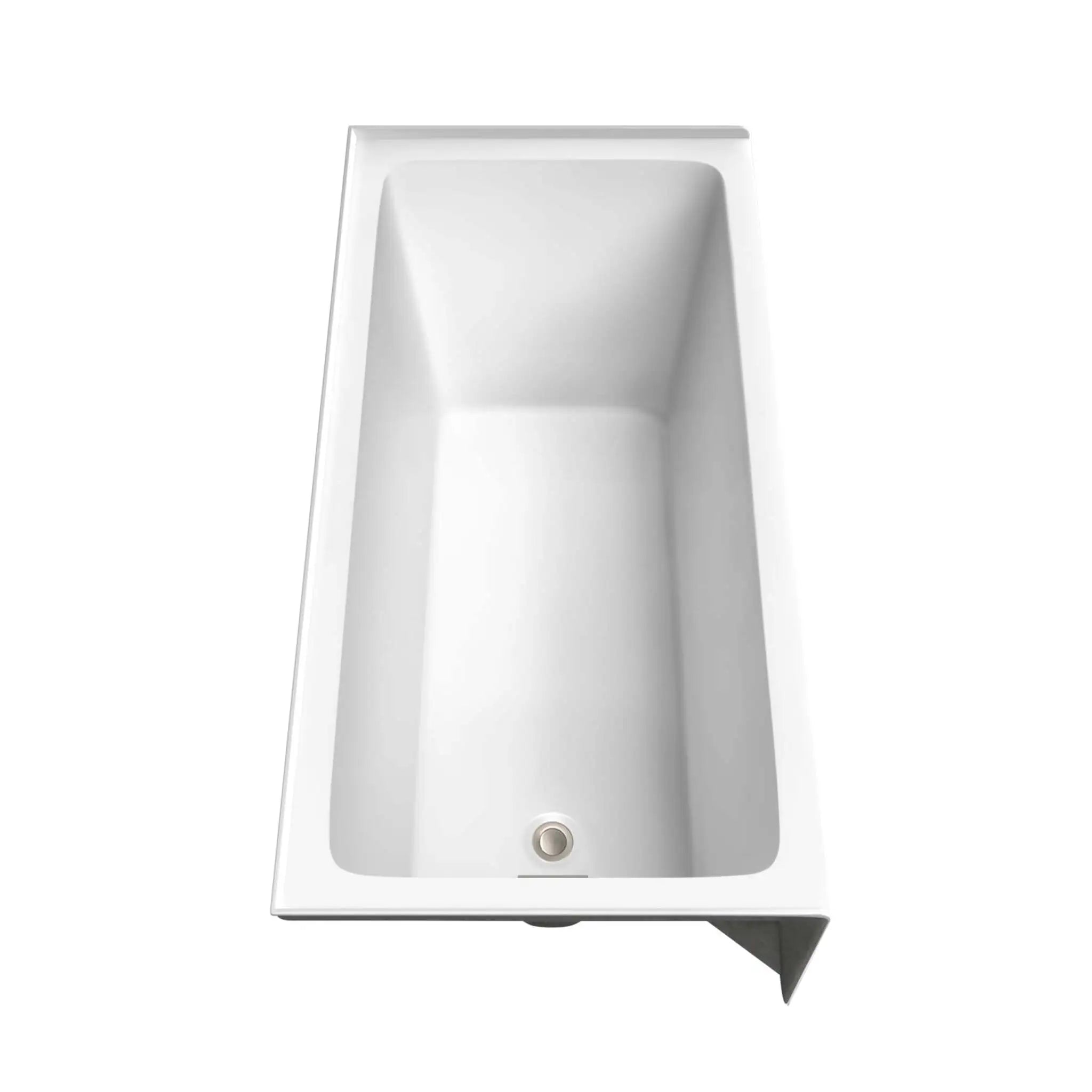 18" White Alcove Bathtub - Grayley by Wyndham (WCBTW16030L18BNTRIM) image 3