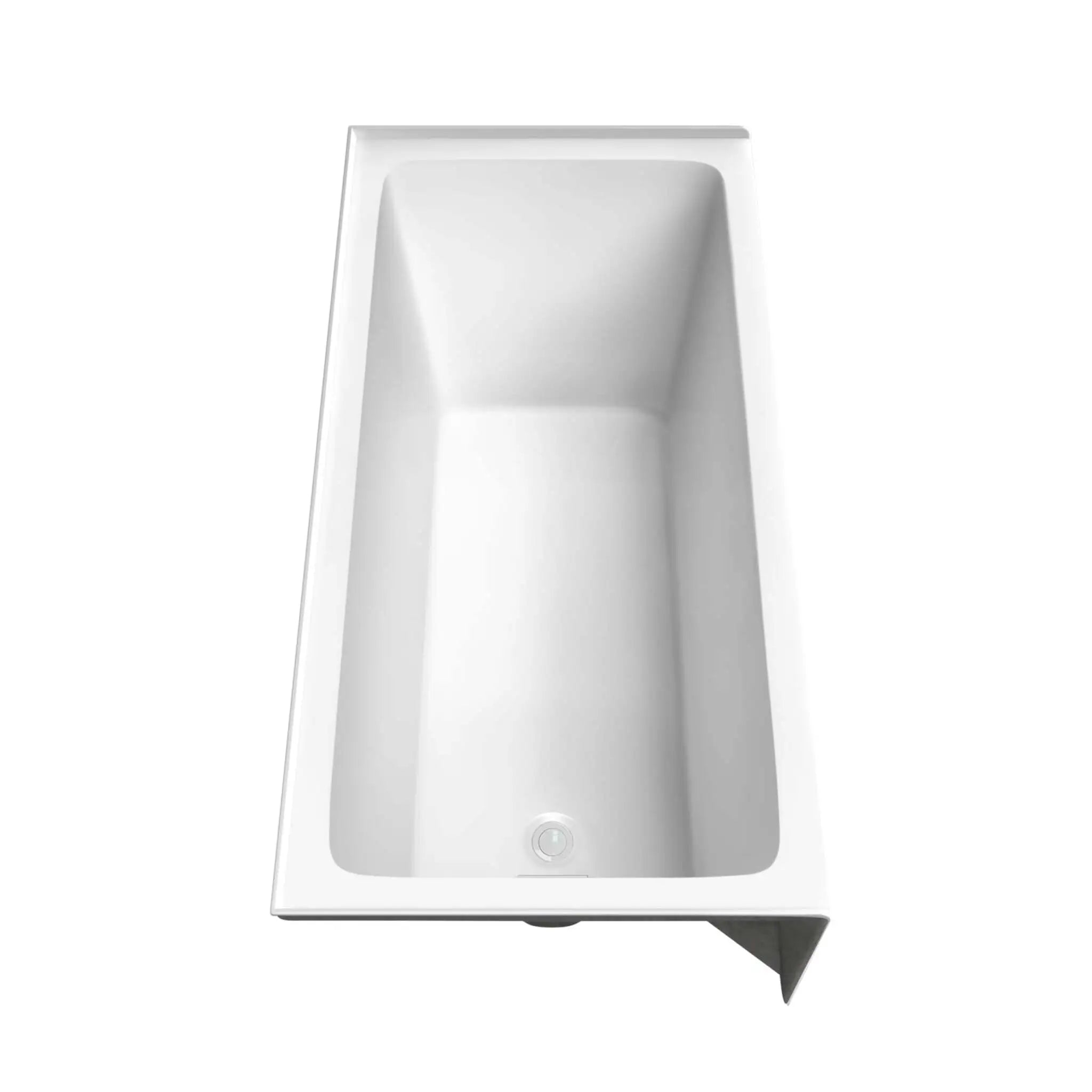18" White Alcove Bathtub - Grayley by Wyndham (WCBTW16030L18SWTRIM) image 3