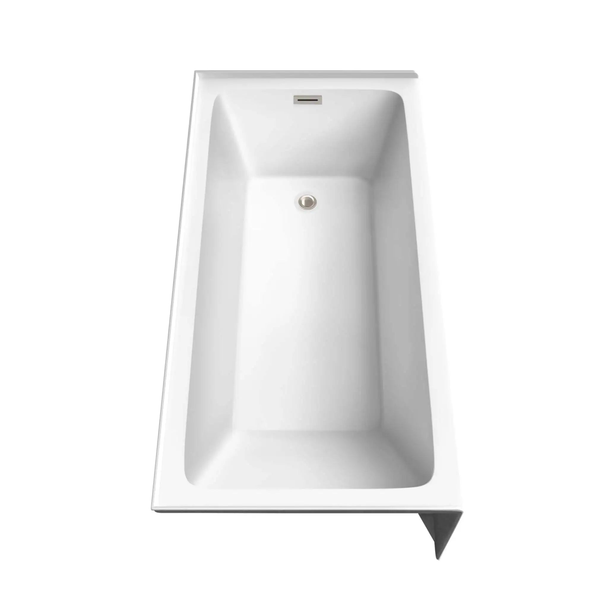 18" White Alcove Bathtub - Grayley by Wyndham (WCBTW16030R18BNTRIM) image 3