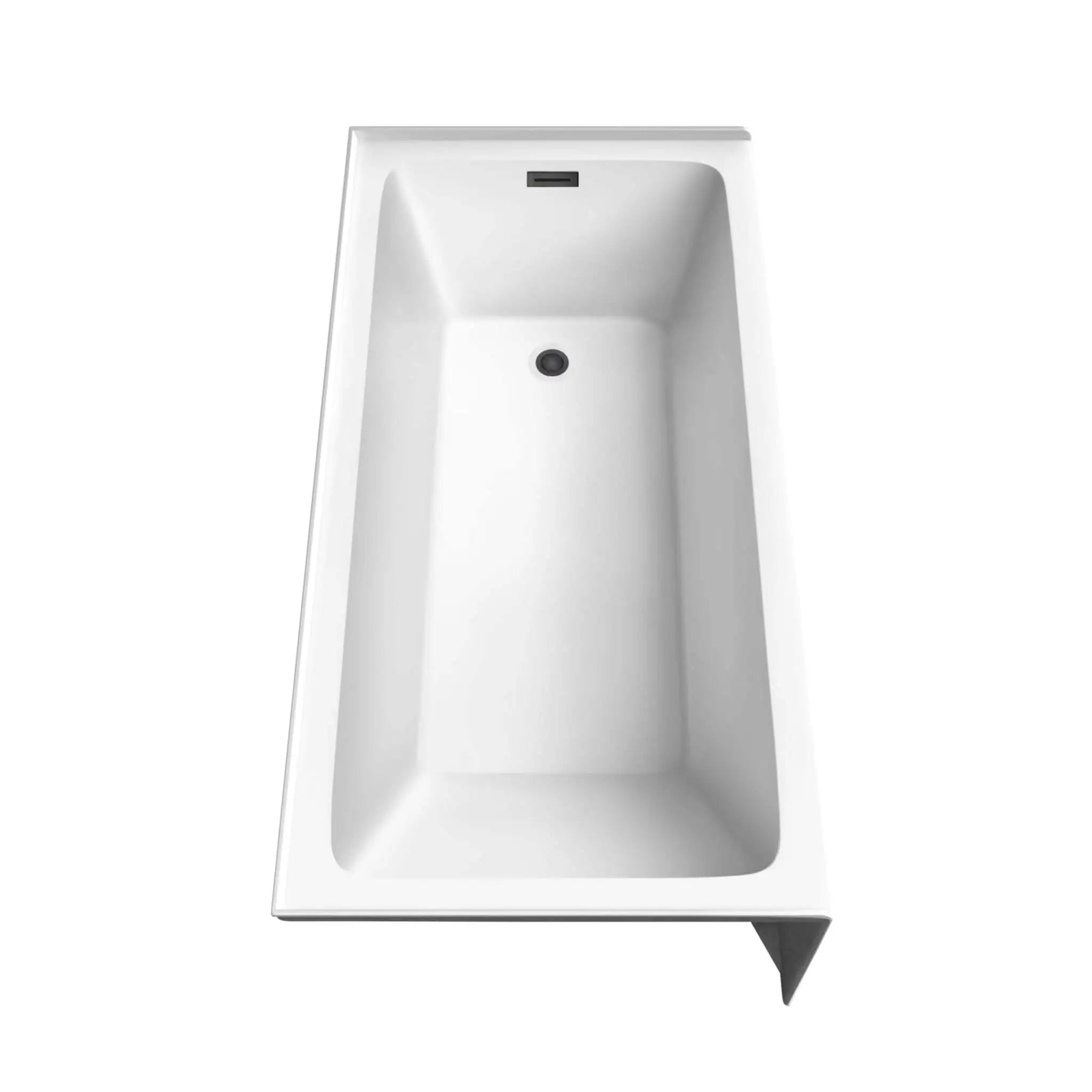 18" White Alcove Bathtub - Grayley by Wyndham (WCBTW16030R18MBTRIM) image 3
